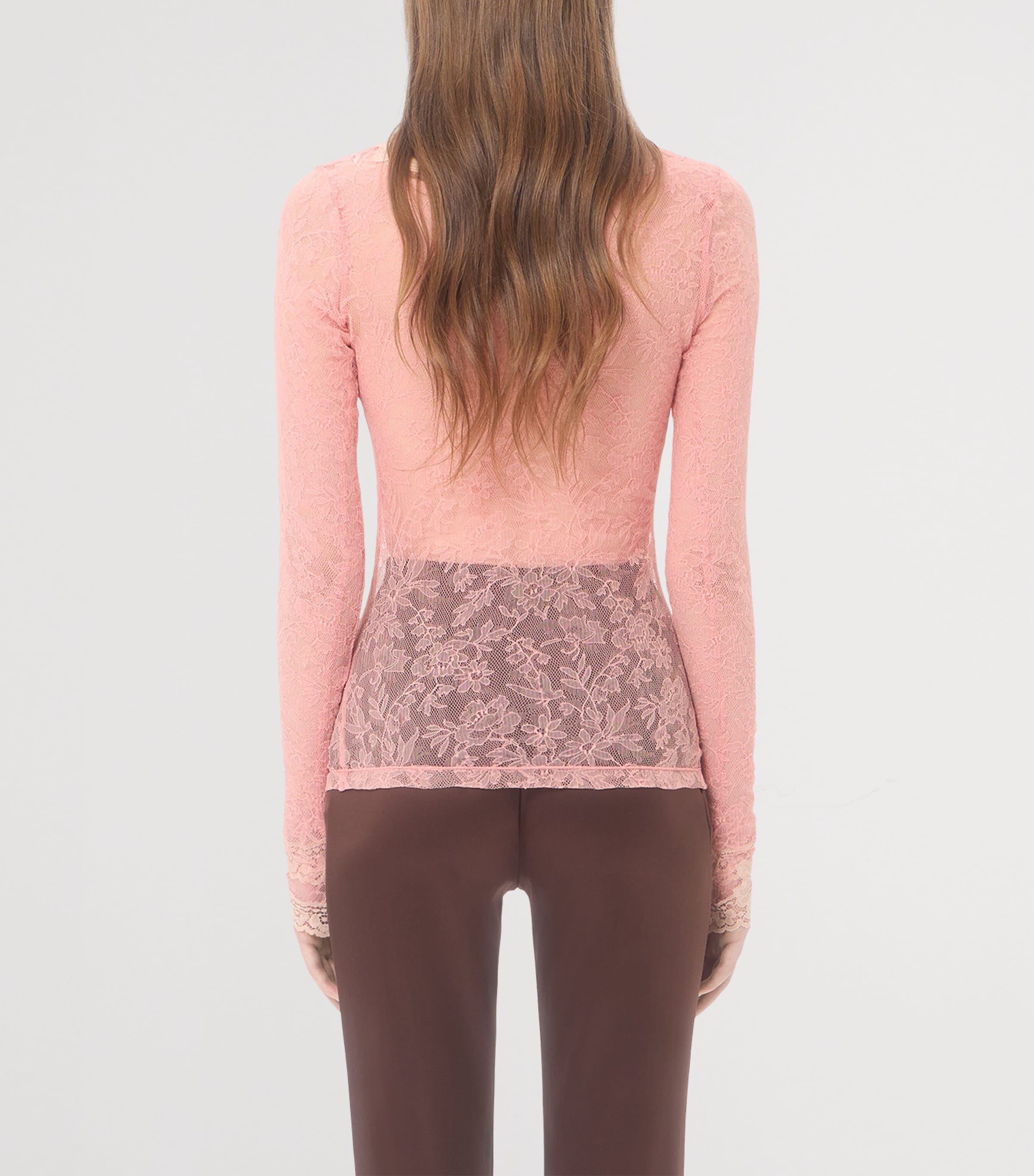 Valentino Womens Lace V-Neck Cardigan Image 4