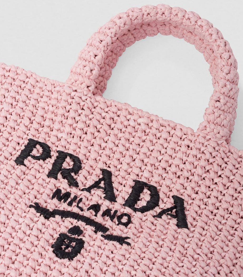 Small Crochet Tote Bag F0E18 Image 8