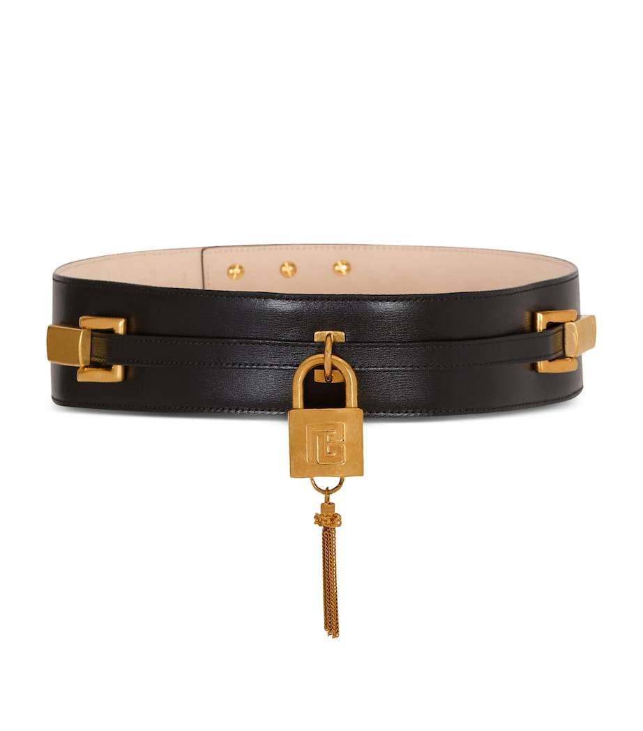 Leather Sync Belt 0PA NOIR Image 1