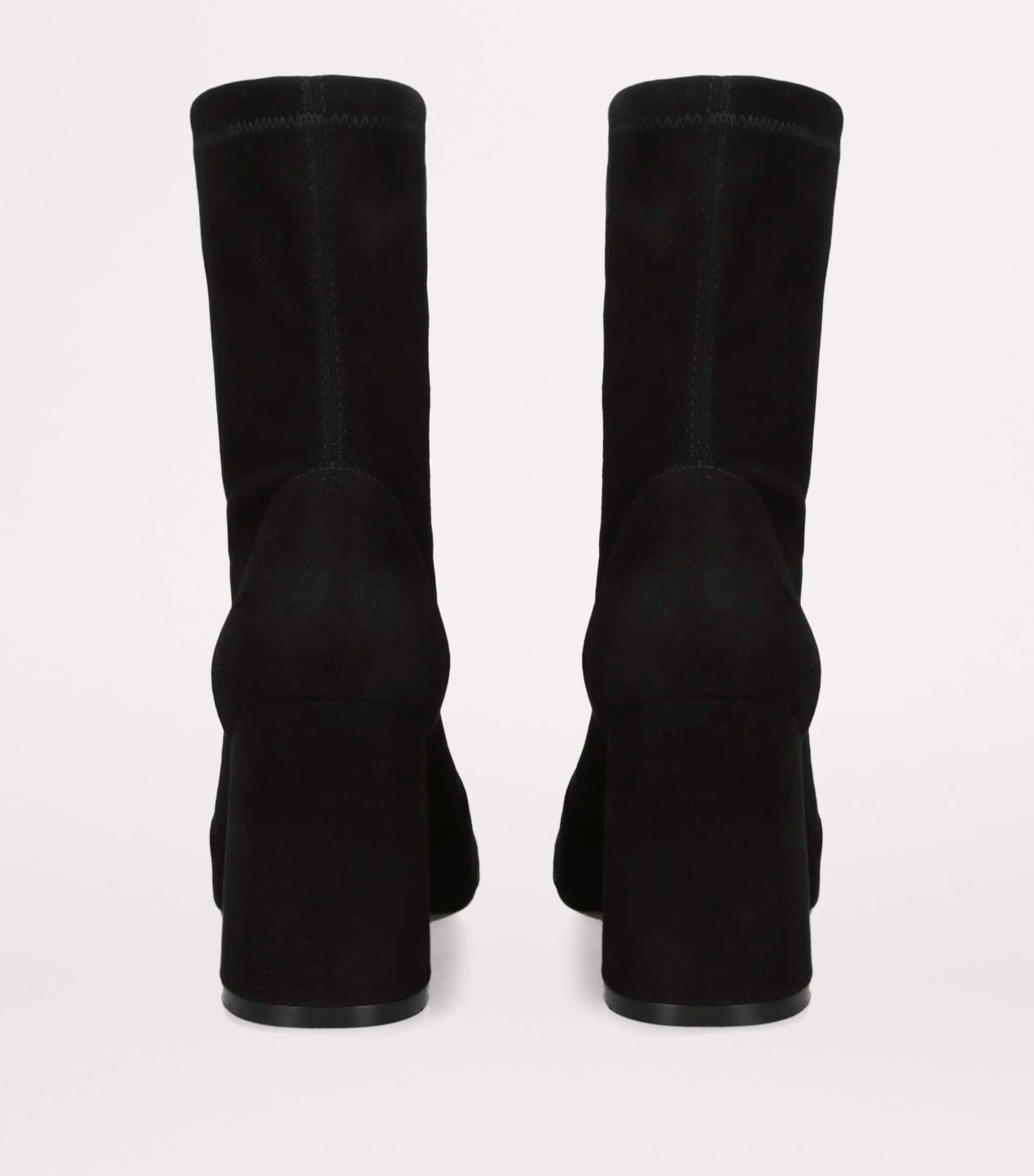Flareblock Heeled Boots 85 BLACK Image 2