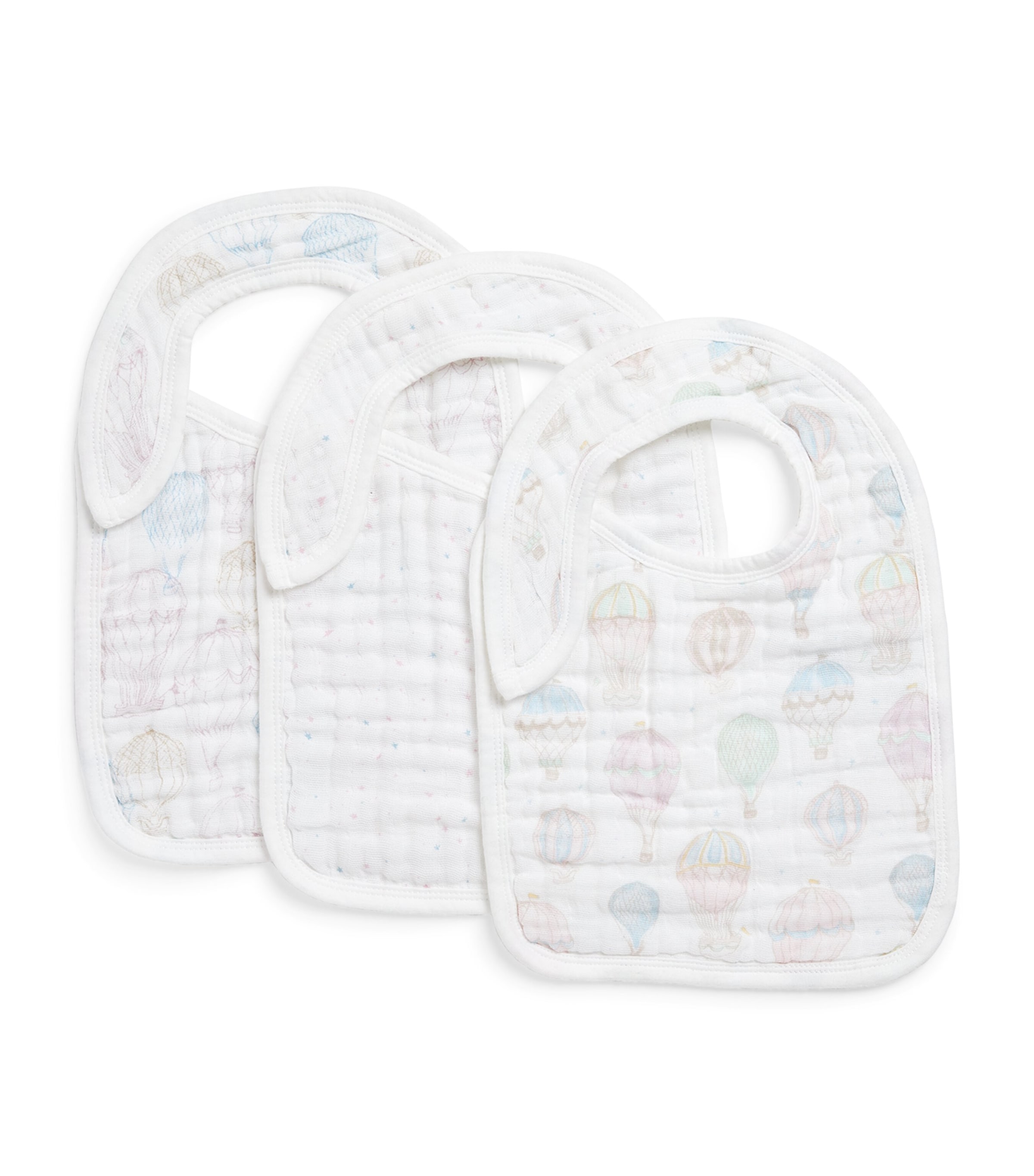 Above The Clouds Bibs (Set of 3) PINK Image 1