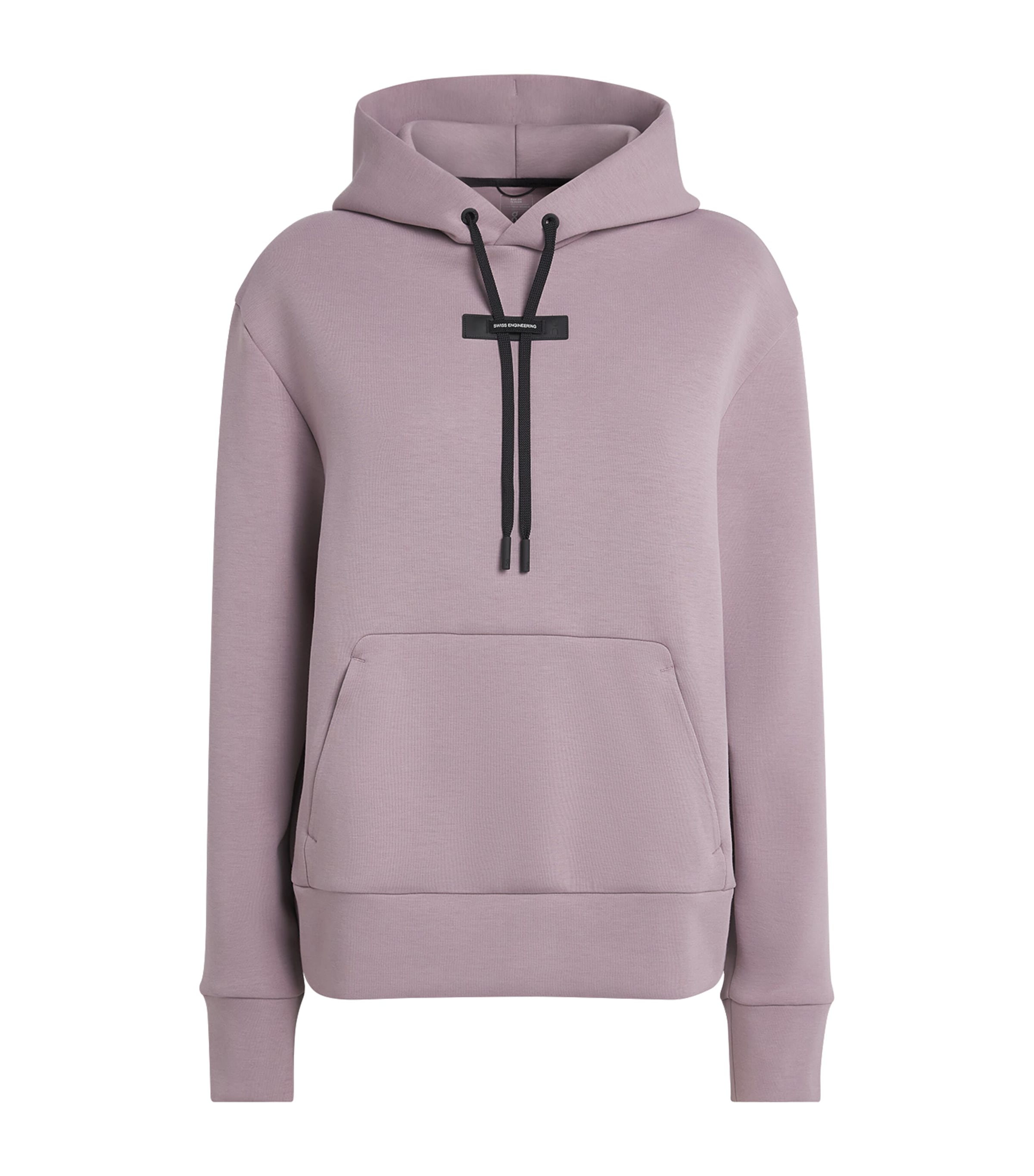 On Womens Cotton-Blend Focus Tech Hoodie Heron Image 1