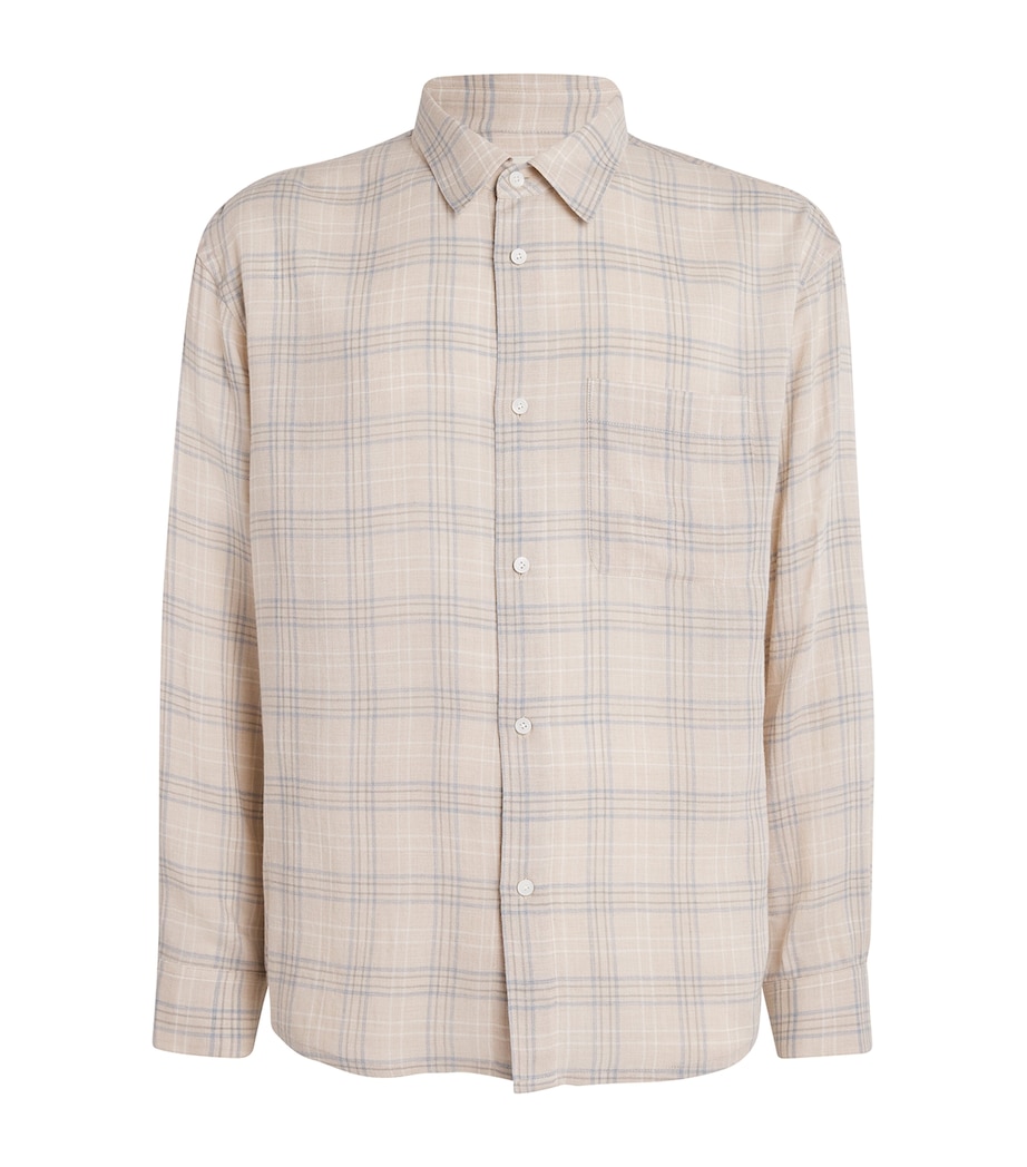 Plaid Shirt CREAM PLAID Image 1