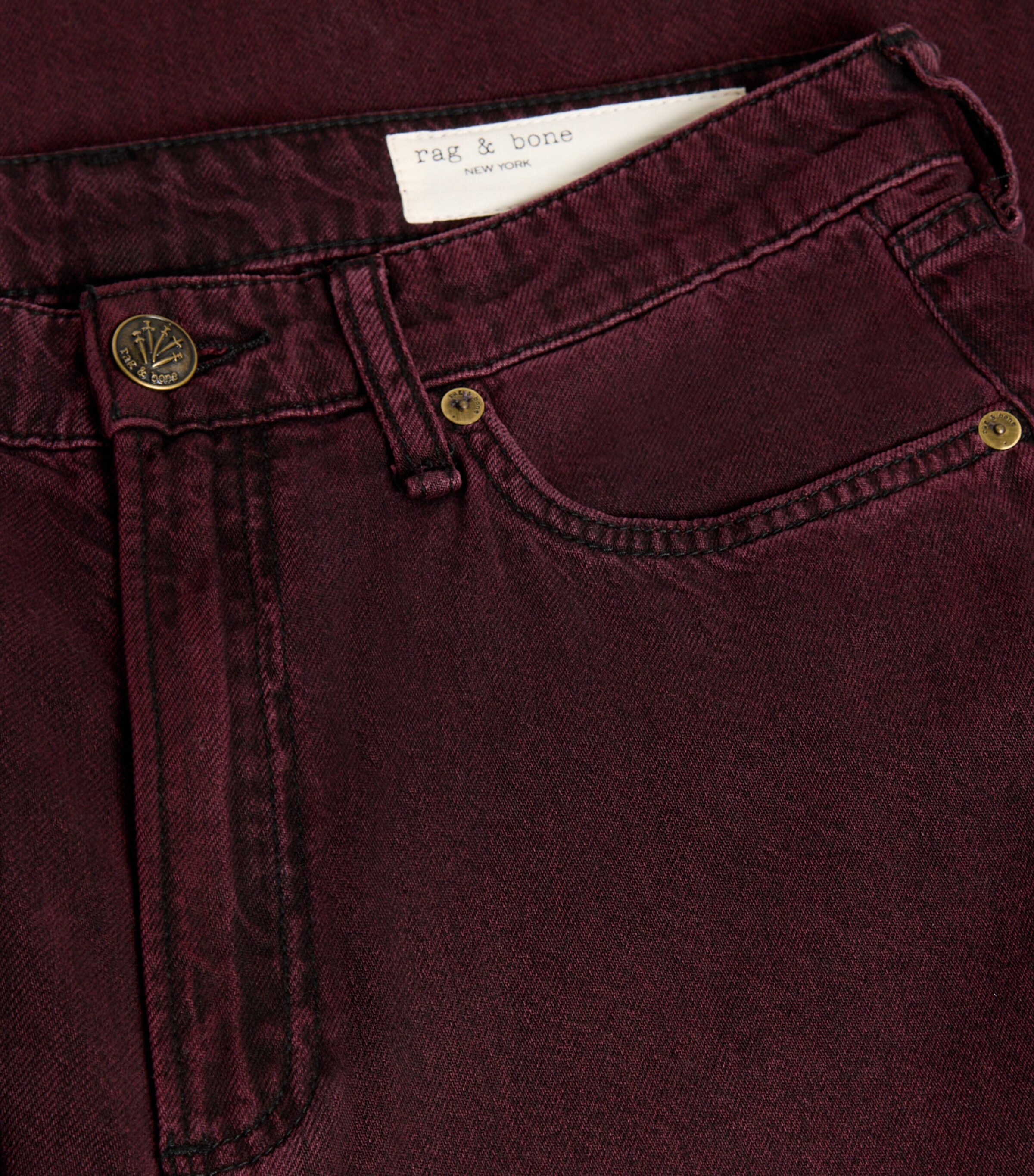 Logan Mid-Rise Wide Jeans BRNTB Image 2