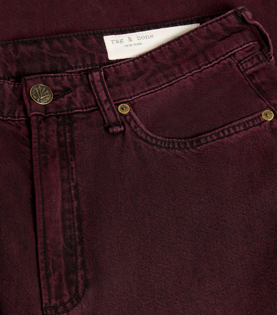 Logan Mid-Rise Wide Jeans BRNTB Image 2