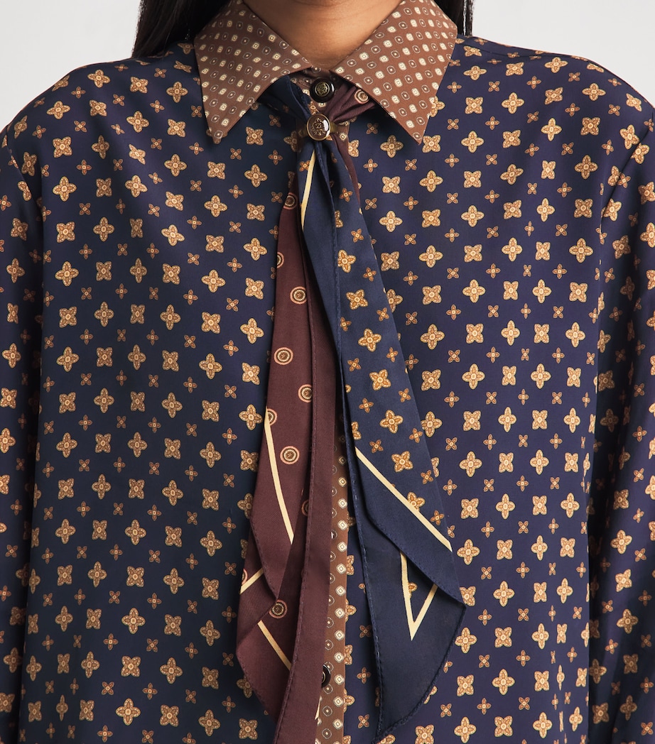 Zimmermann Womens Printed Shirt Multi Geo Print Image 3