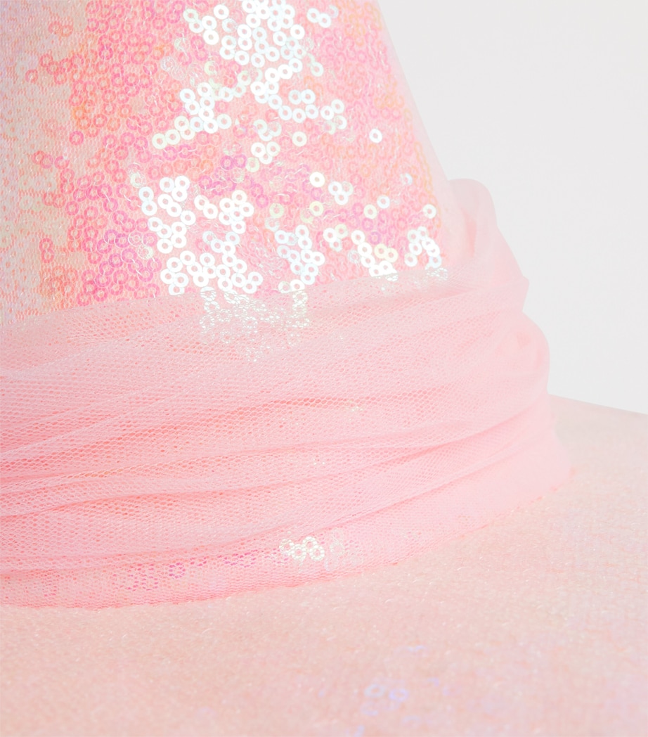Sequin Witch Hat PINK SEQUIN Image 3