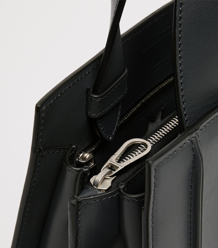 Max Mara Womens Medium Whitney Top-Handle Bag Medium Grey Image 5