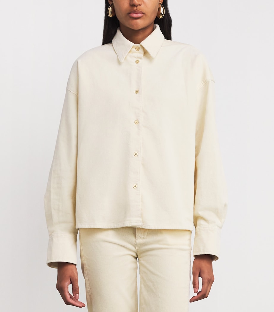 Corduroy Nina Cropped Shirt U7EGH Image 3