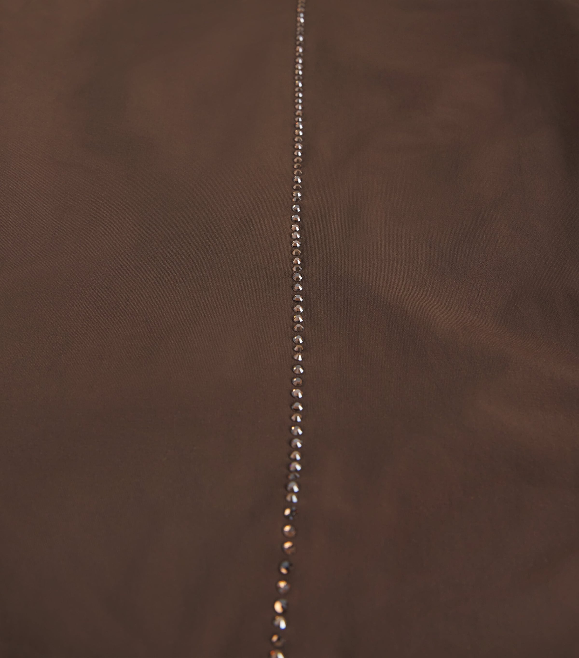 Crystal-Embellished Bodysuit 8080 UMBER/JET NUT Image 5