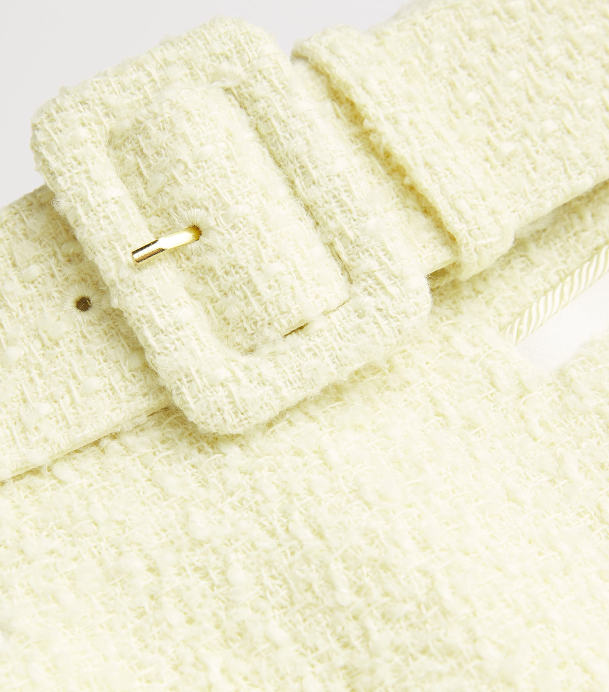 Bouclé Belted Skort YELLOW Image 5