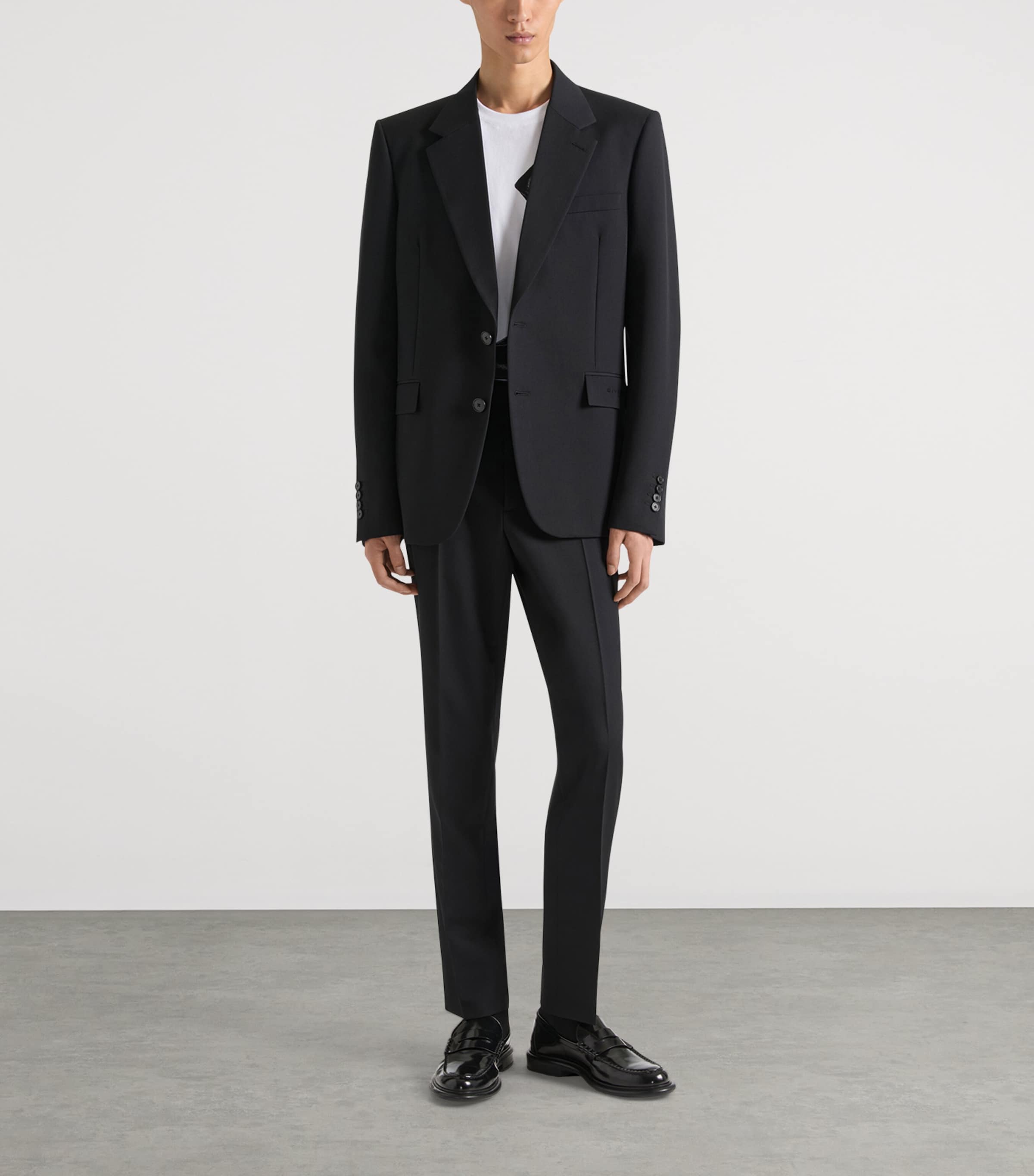 Wool Trousers BLACK Image 2