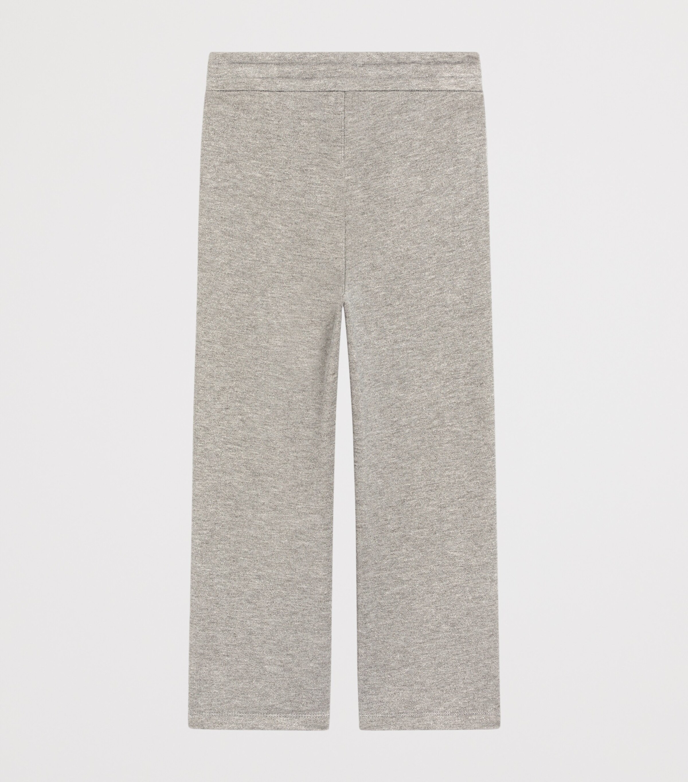 Dolce&Gabbana Kids Logo Wide-Leg Sweatpants (8-12+ Years) Silver Image 2