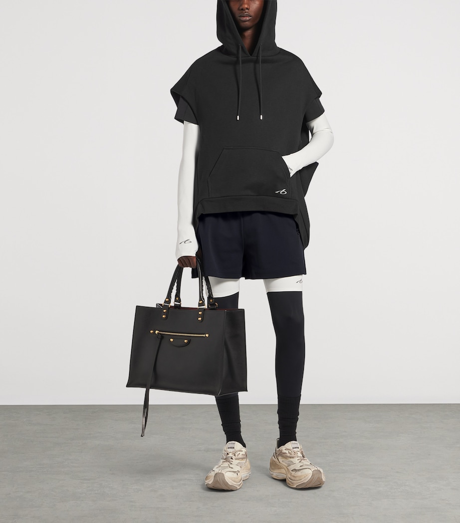 Balenciaga Mens Cotton Sleeveless Hoodie Image 2