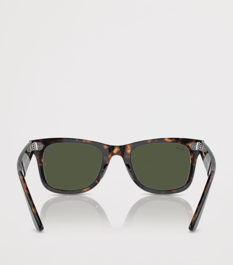 Ray-Ban RB2140 Original Wayfarer Classic Square Sunglasses Brown Image 4