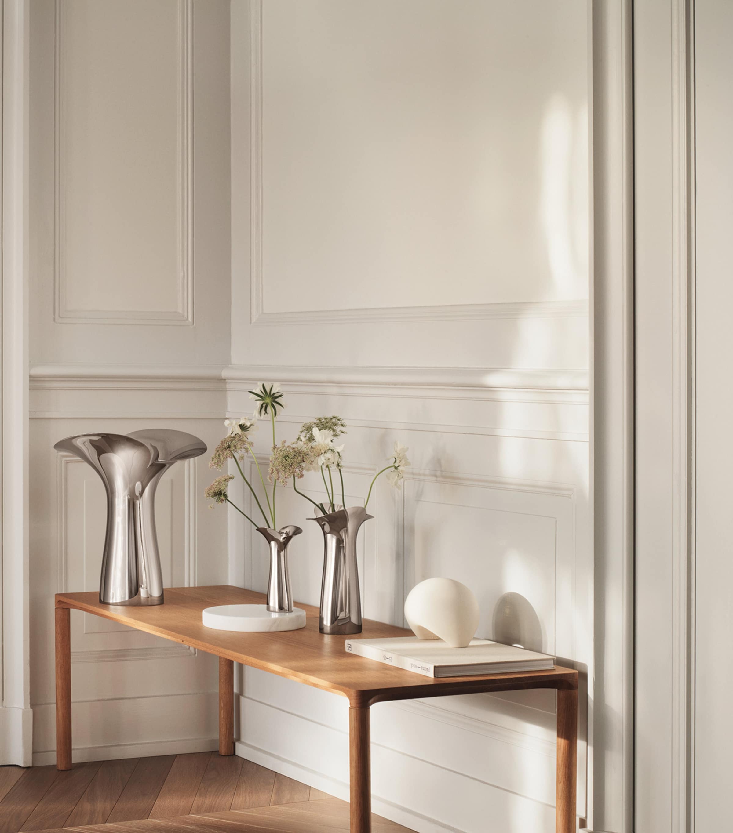 Bloom Botanica Vase (15cm) SILVER Image 2