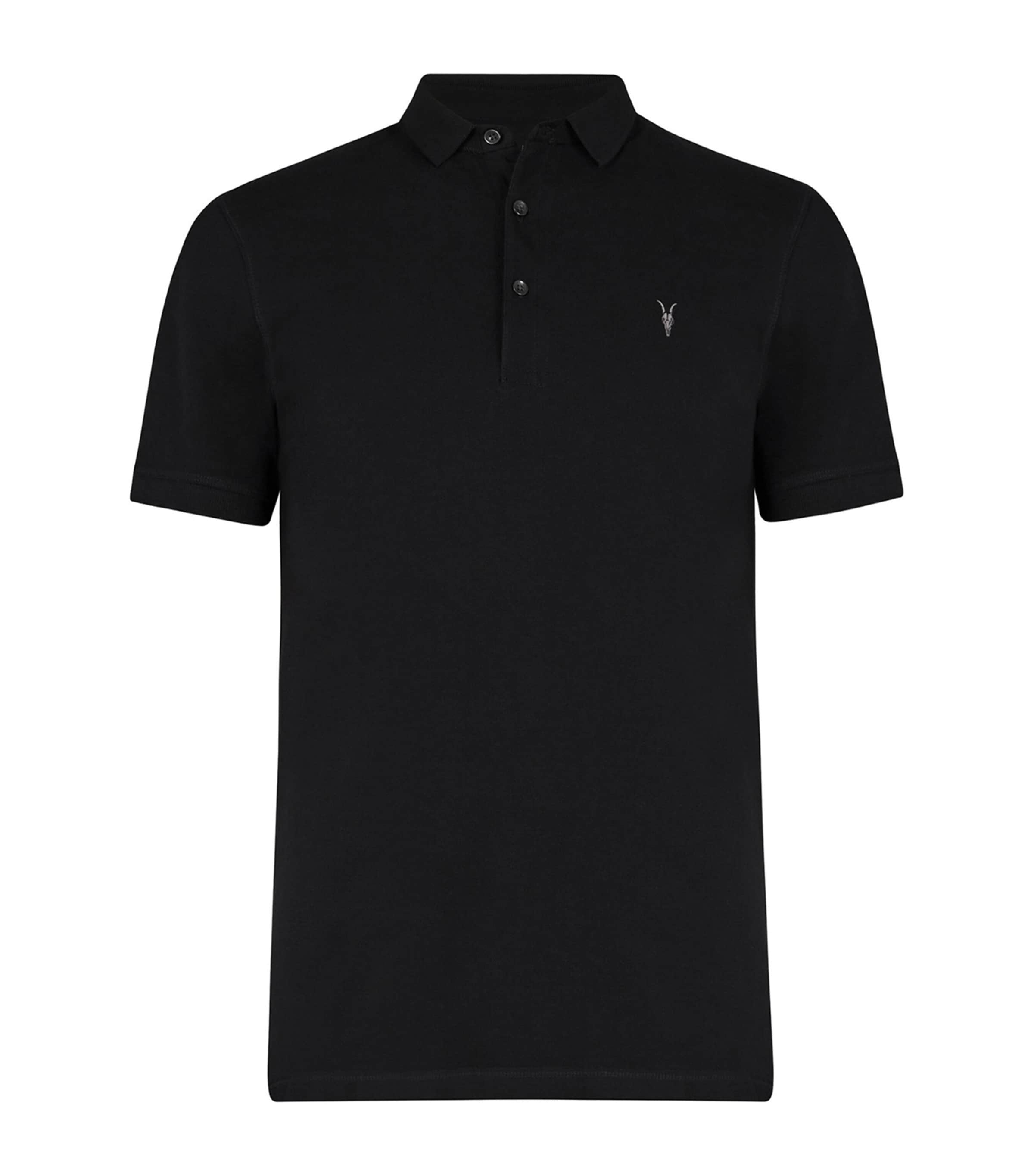 Organic Cotton Reform Polo Shirt BLACK Image 1