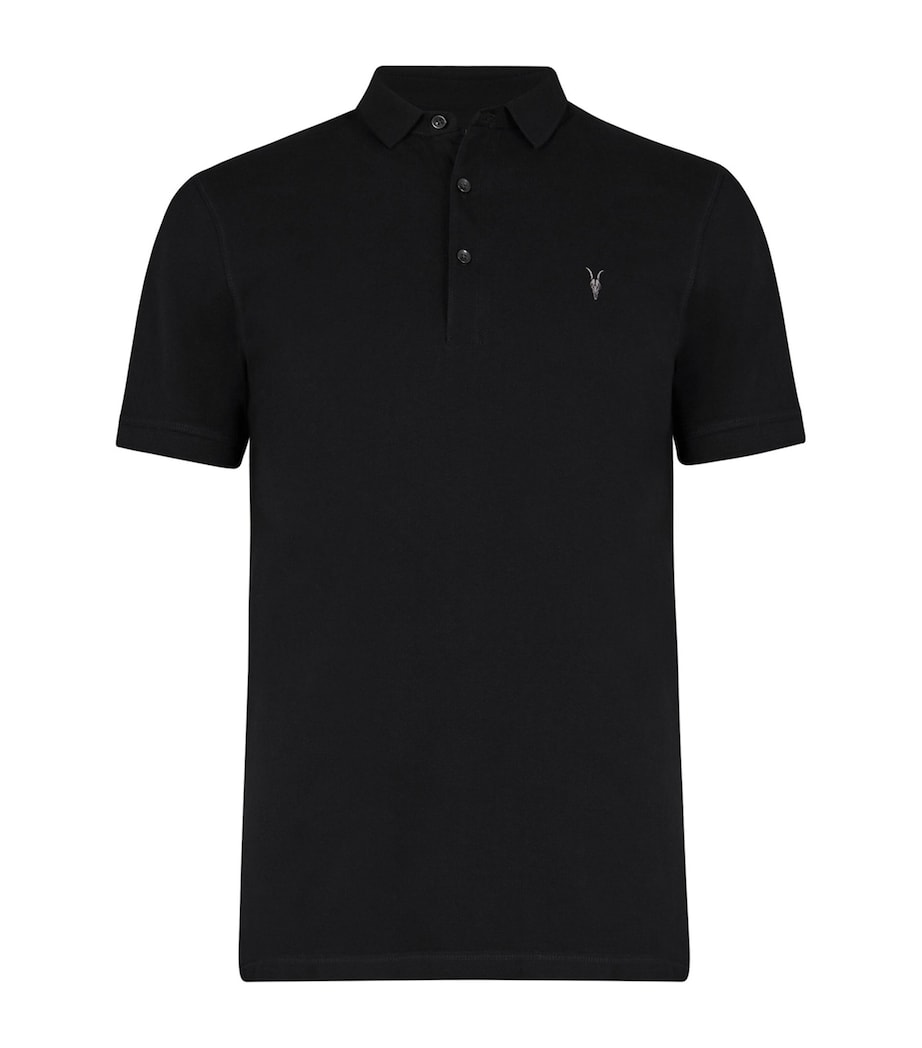 Organic Cotton Reform Polo Shirt BLACK Image 1