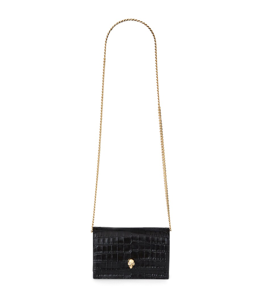 Leather Skull Cross-Body Bag 1001 Image 1