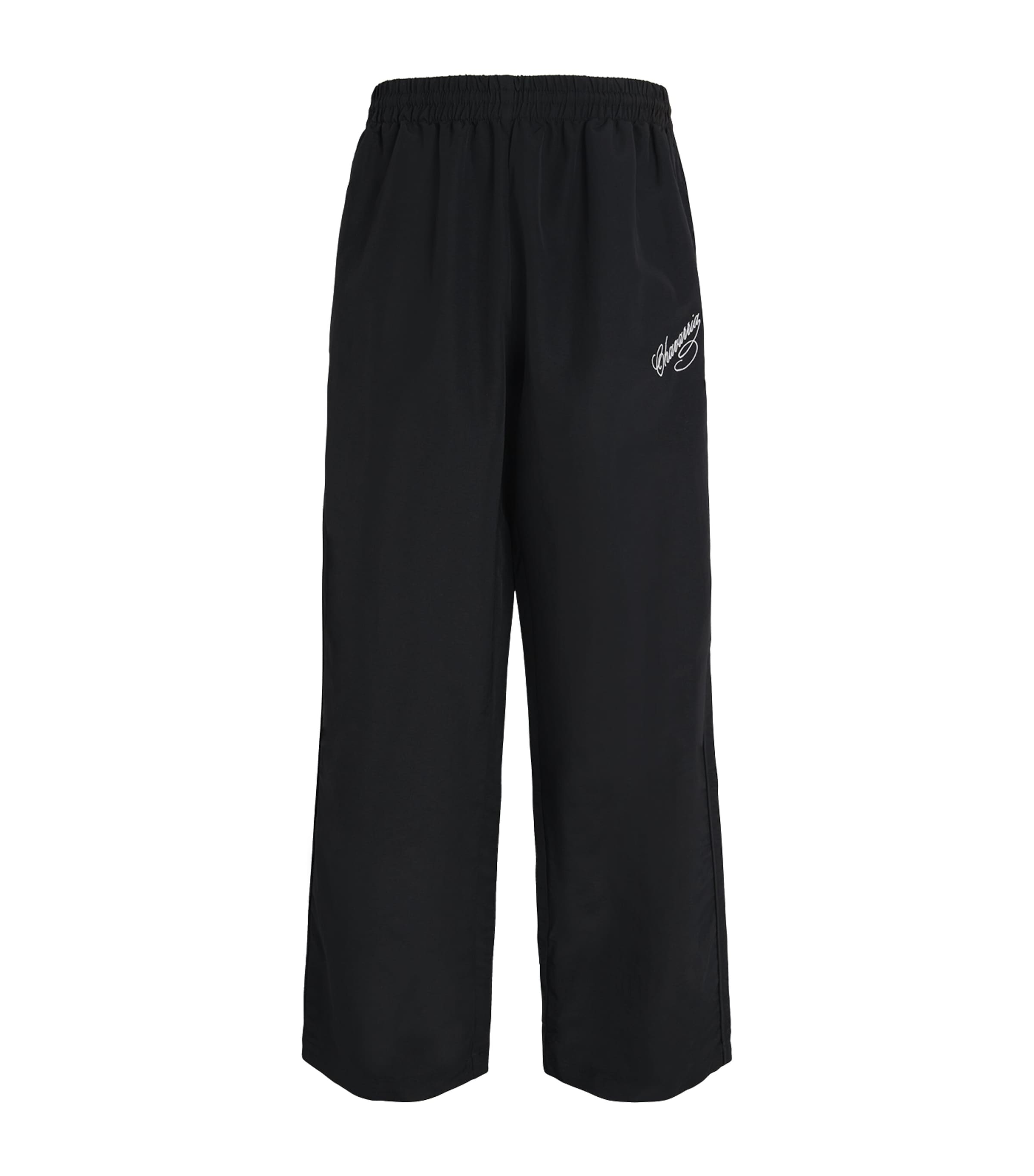 Willy Chavarria Ruff Rider Track Pants In Black