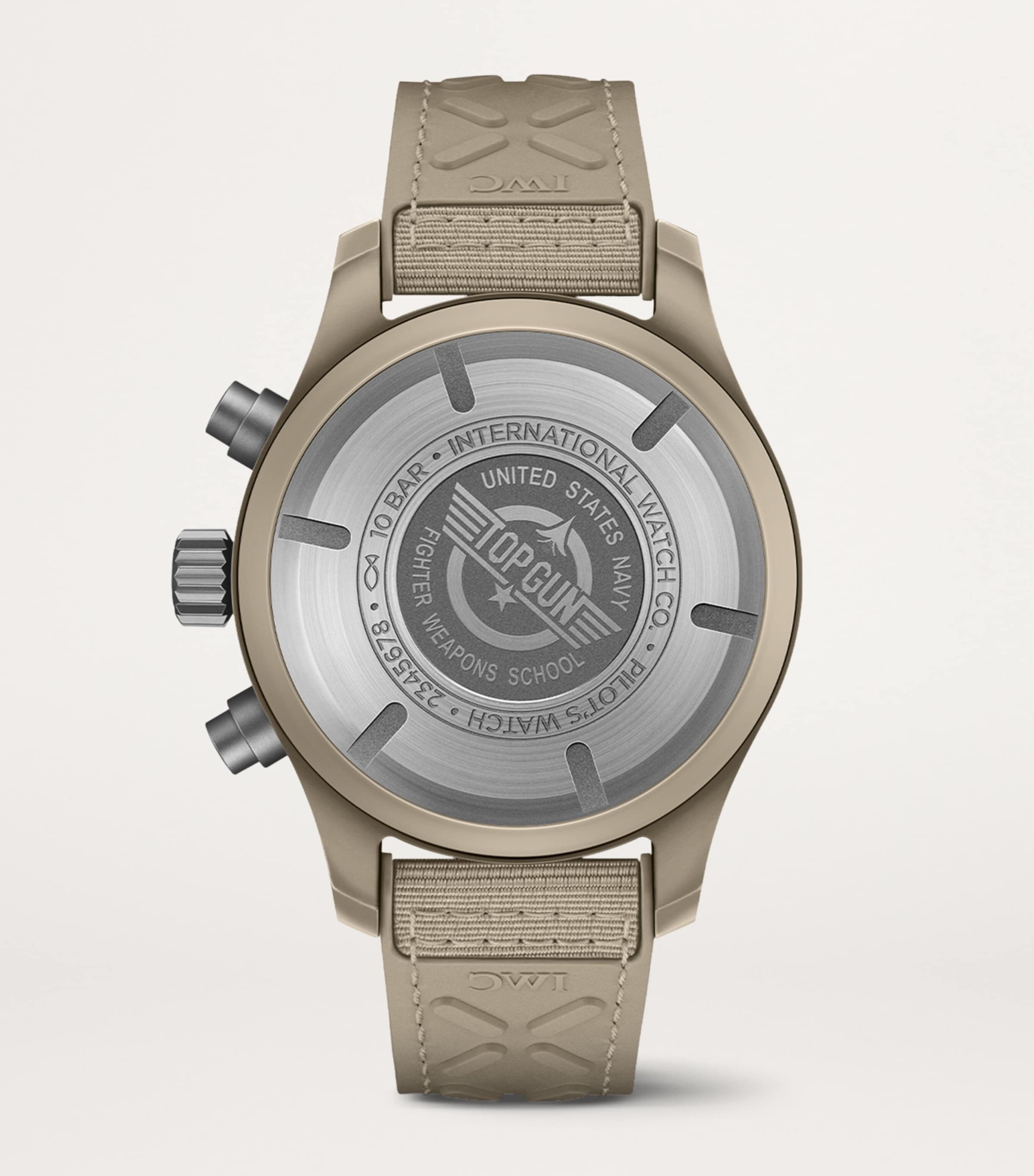 Ceramic Top Gun Pilot's Watch 41.9mm BROWN Image 2