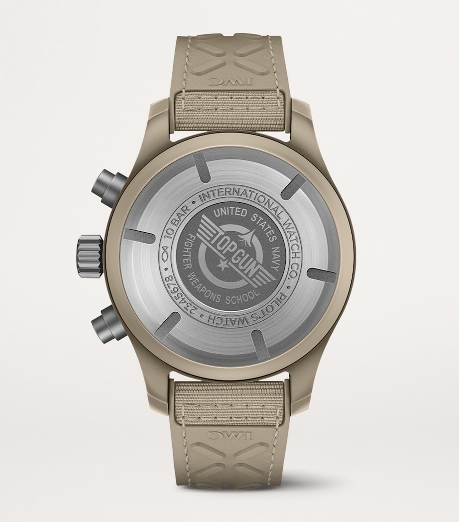 Ceramic Top Gun Pilot's Watch 41.9mm BROWN Image 2