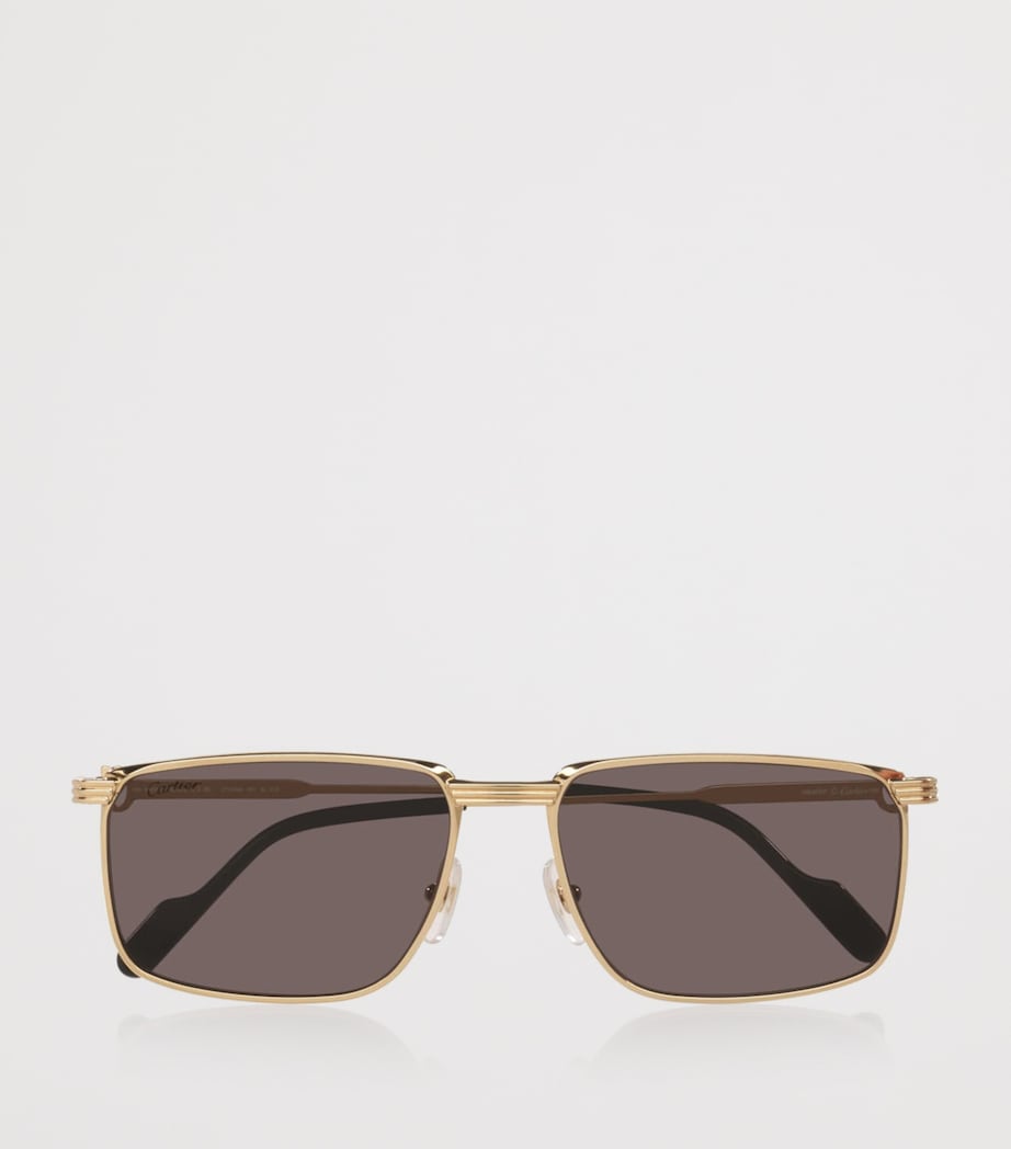 Cartier Metal CT0534S Rectangle Sunglasses Image 5