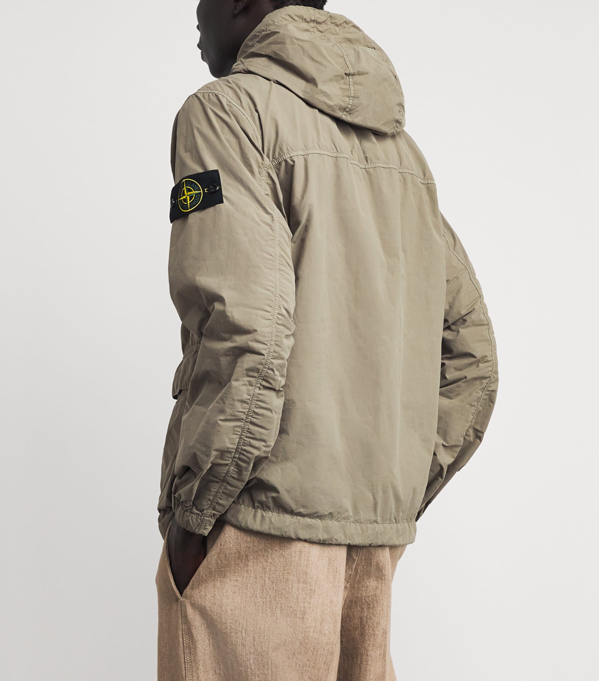 Stone Island Mens Short Hooded Parka Image 5