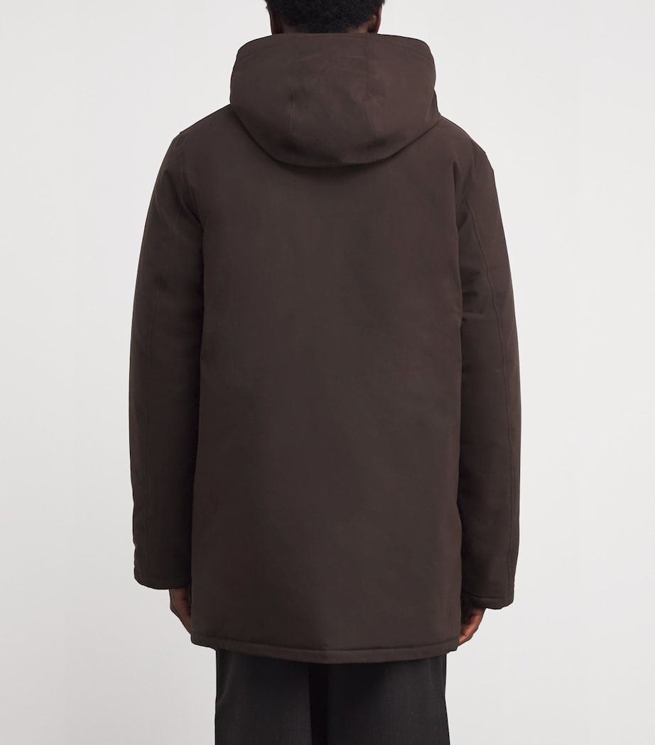 Winter Beaufort Waterproof Parka Coat BLACK OAK Image 4