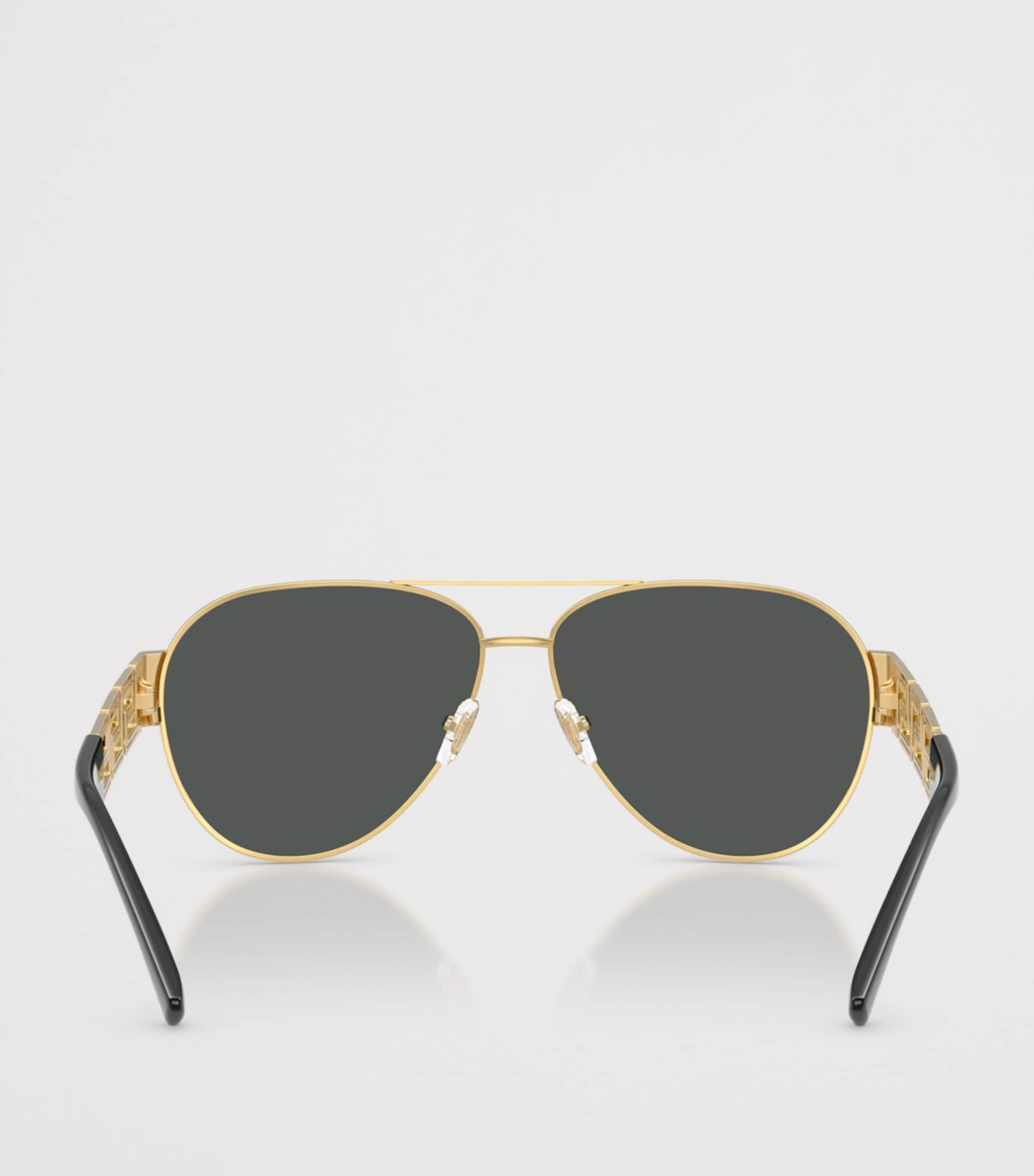Versace Metal VE2289 Pilot Sunglasses Image 4