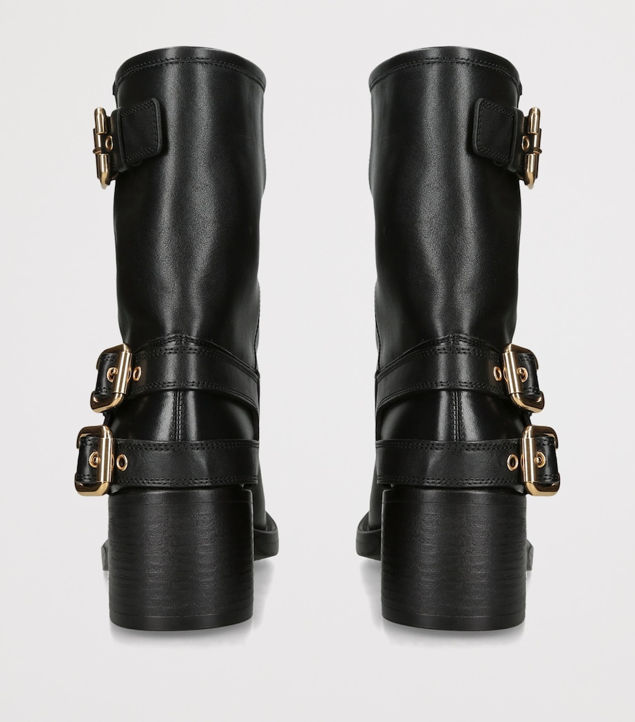 Chloé Leather Dakota Ankle Boots 60 Black Image 4
