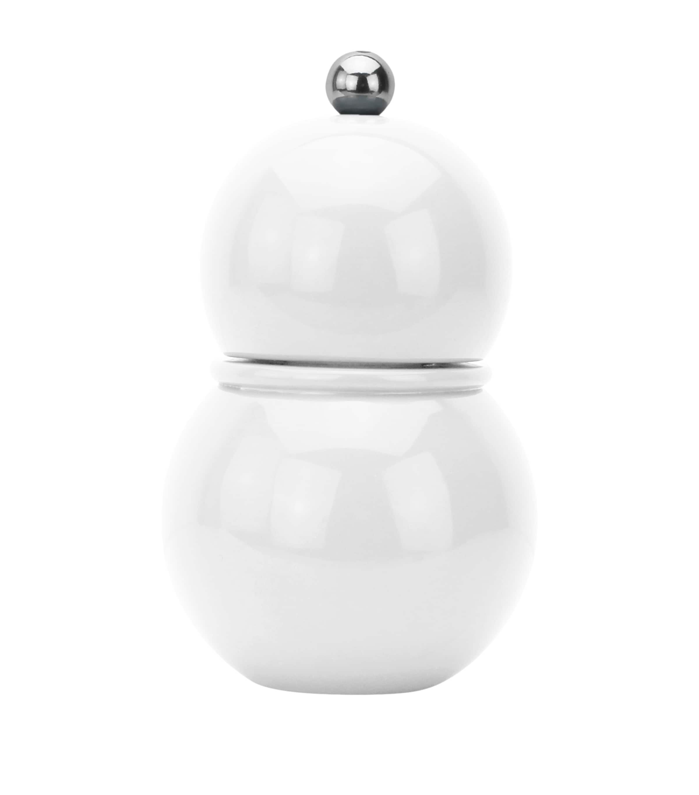 Addison Ross Chubbie Salt or Pepper Mill White Image 1