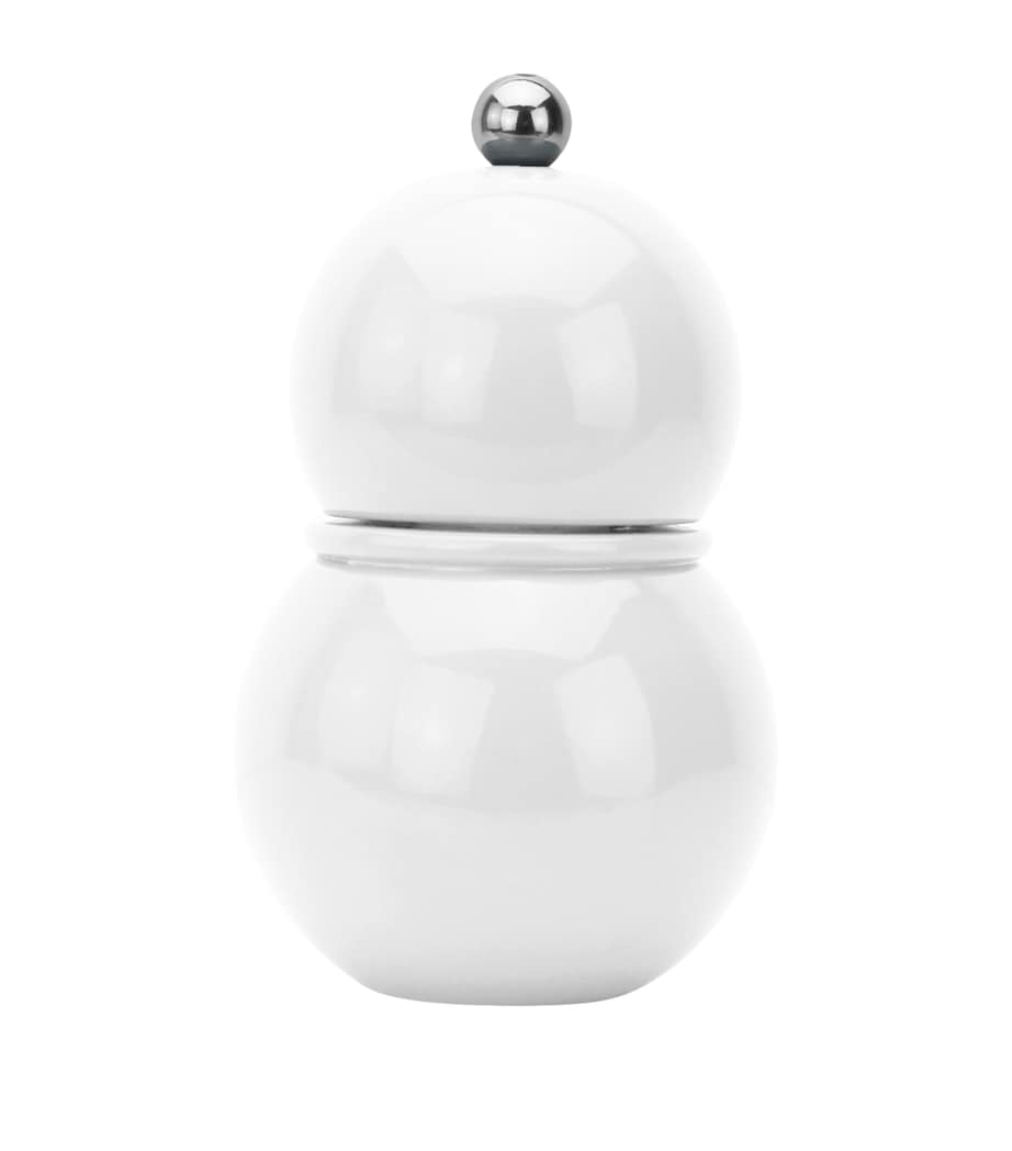 Addison Ross Chubbie Salt or Pepper Mill White Image 1