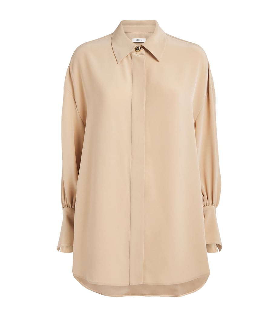 Joseph Womens Camilia Blouse Powder Image 1