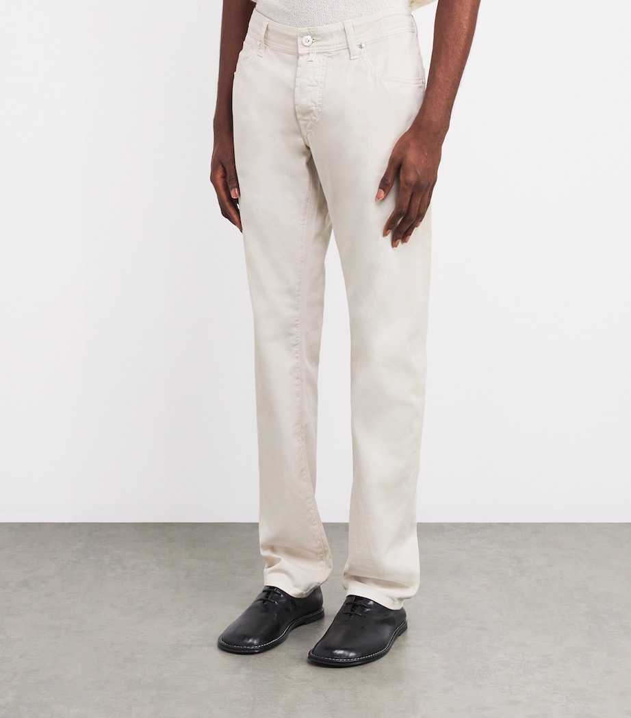 Stretch-Cotton Nick Slim Chinos C35 Image 4