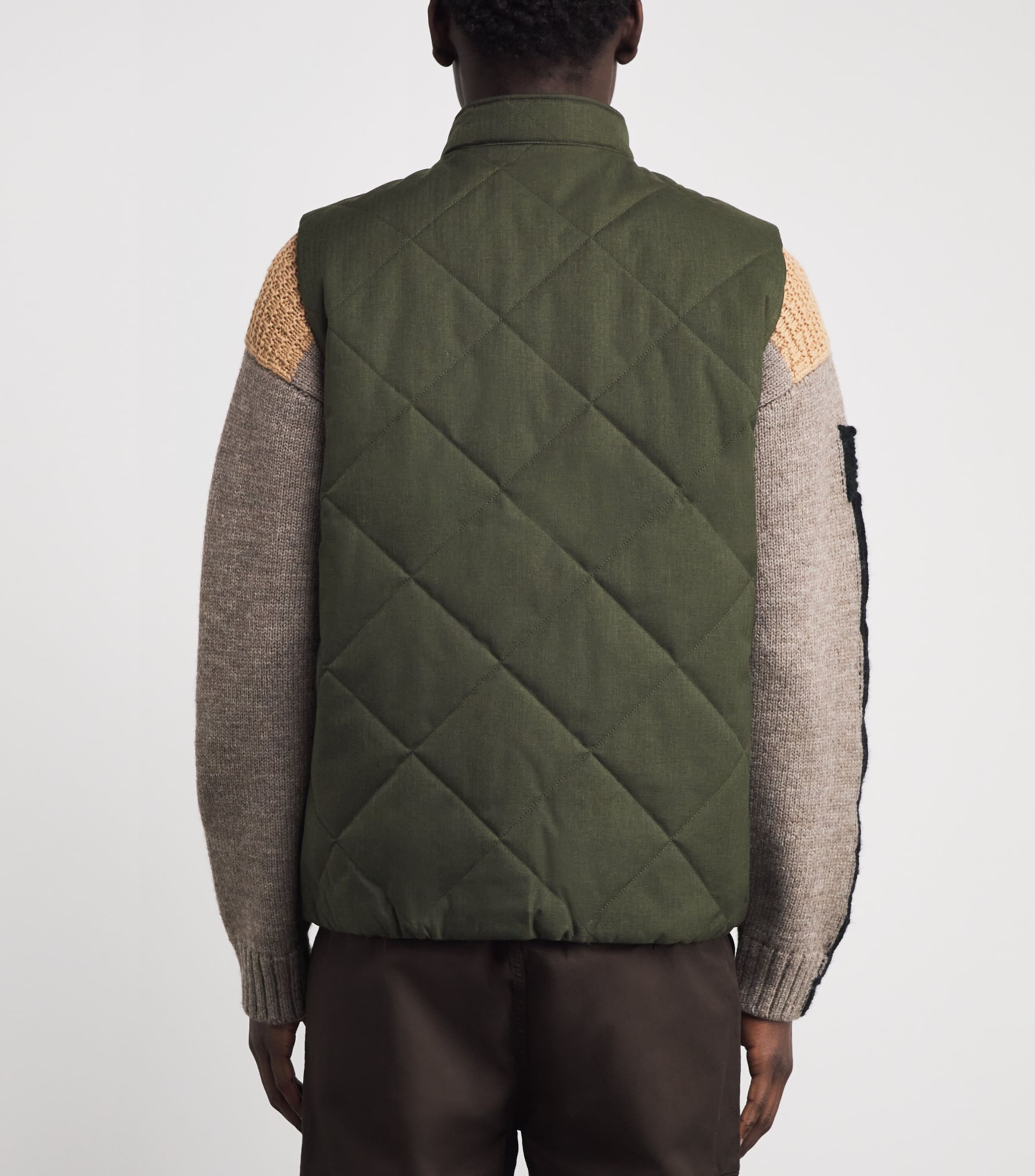 Quilted City Harrington Gilet OL71 OLIVE Image 4