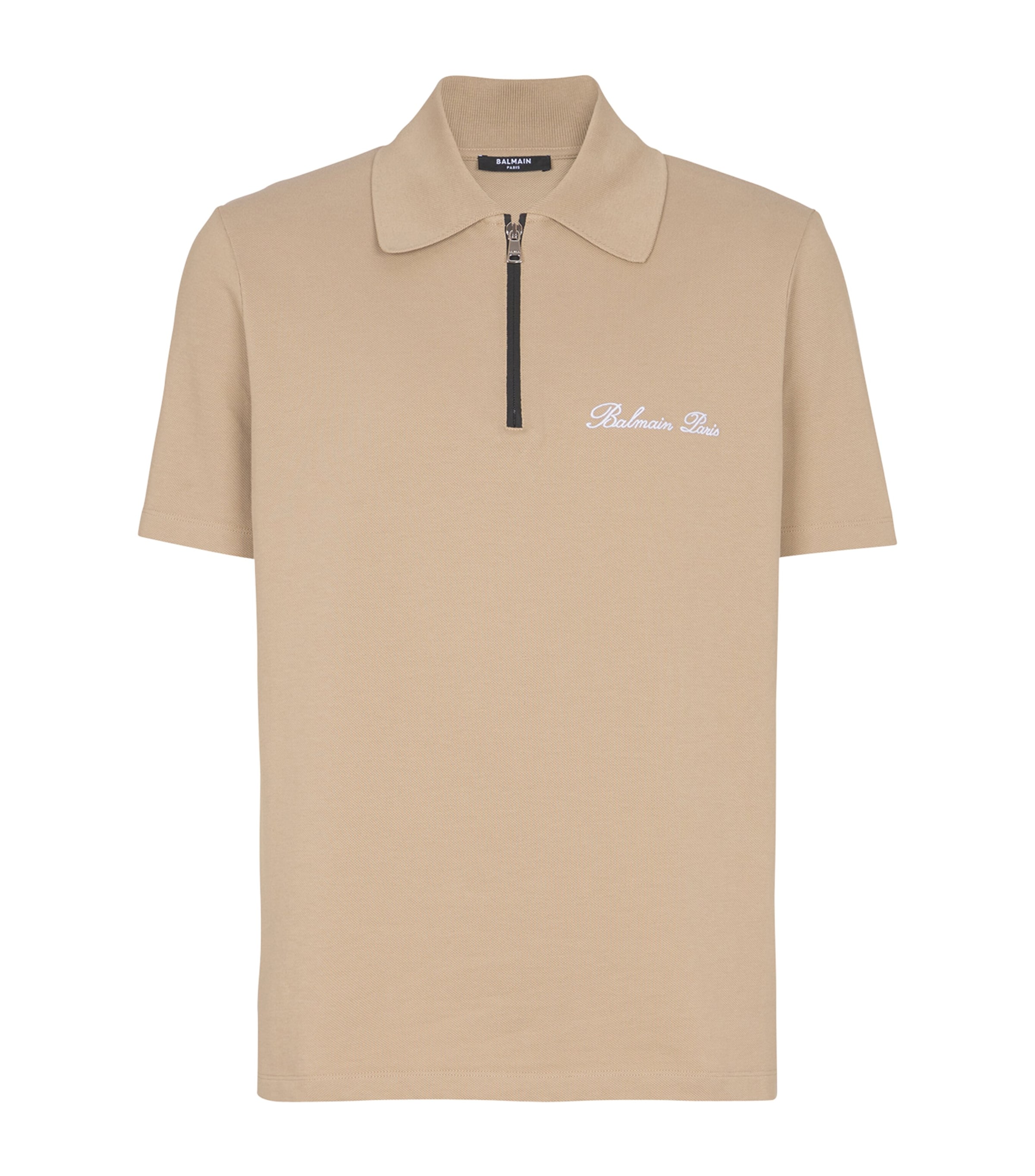 Balmain Embroidered Logo Polo Shirt | Men Clothing | Polo Shirts | Designers | Balmain