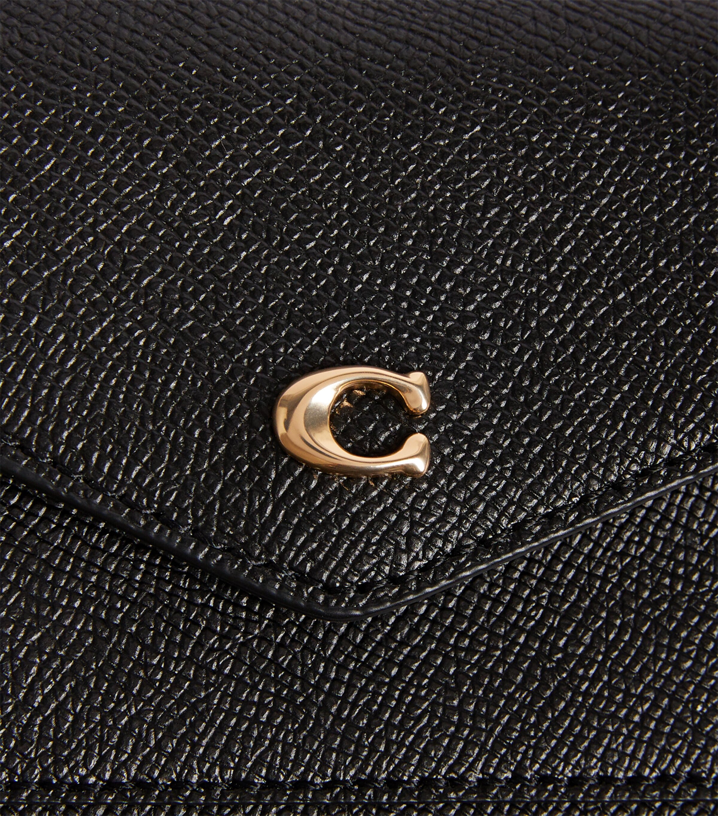 Coach Leather Wyn Wallet Liblk Black Image 4