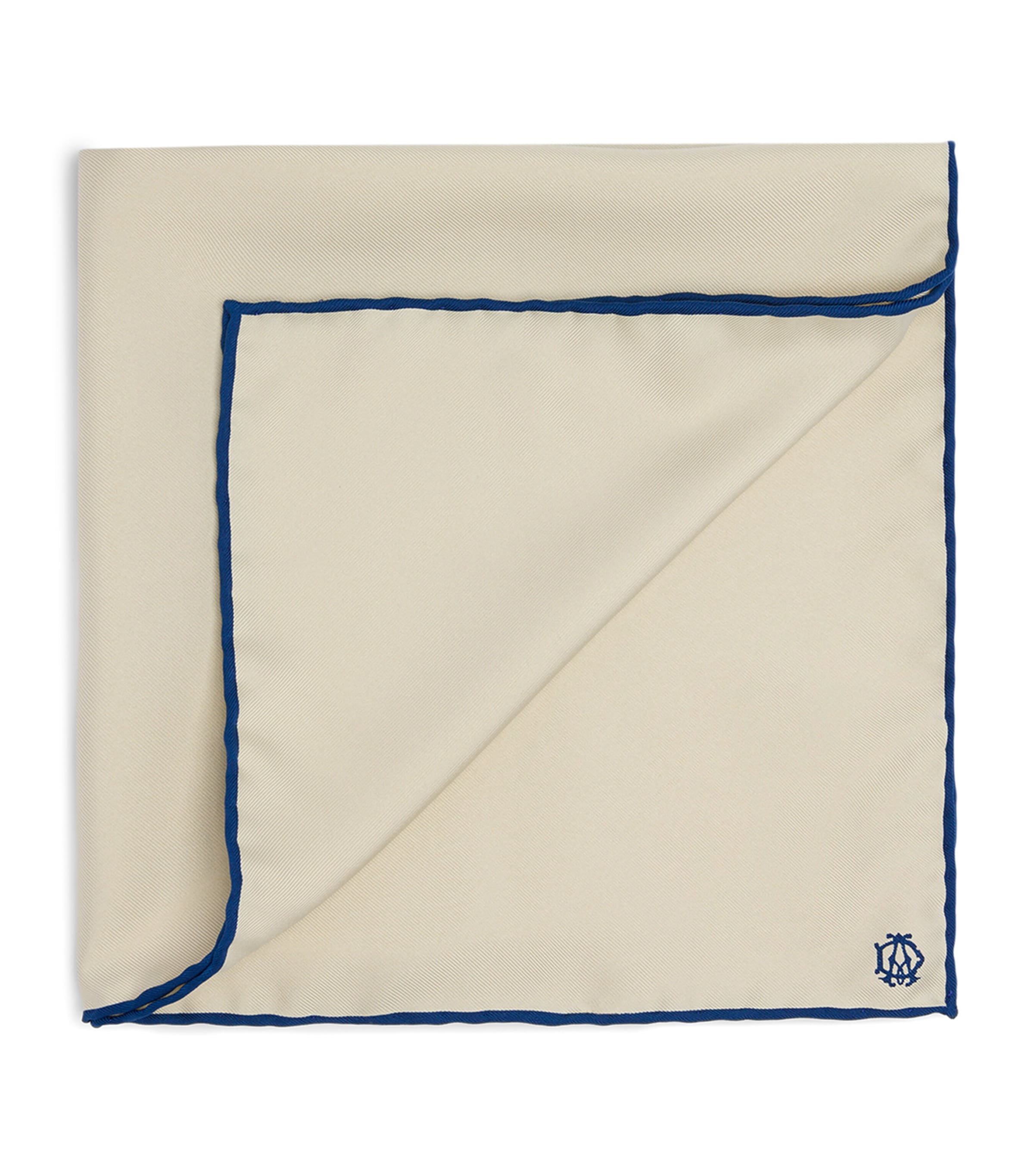 Dunhill Mulberry Silk Neckerchief Grey Image 1