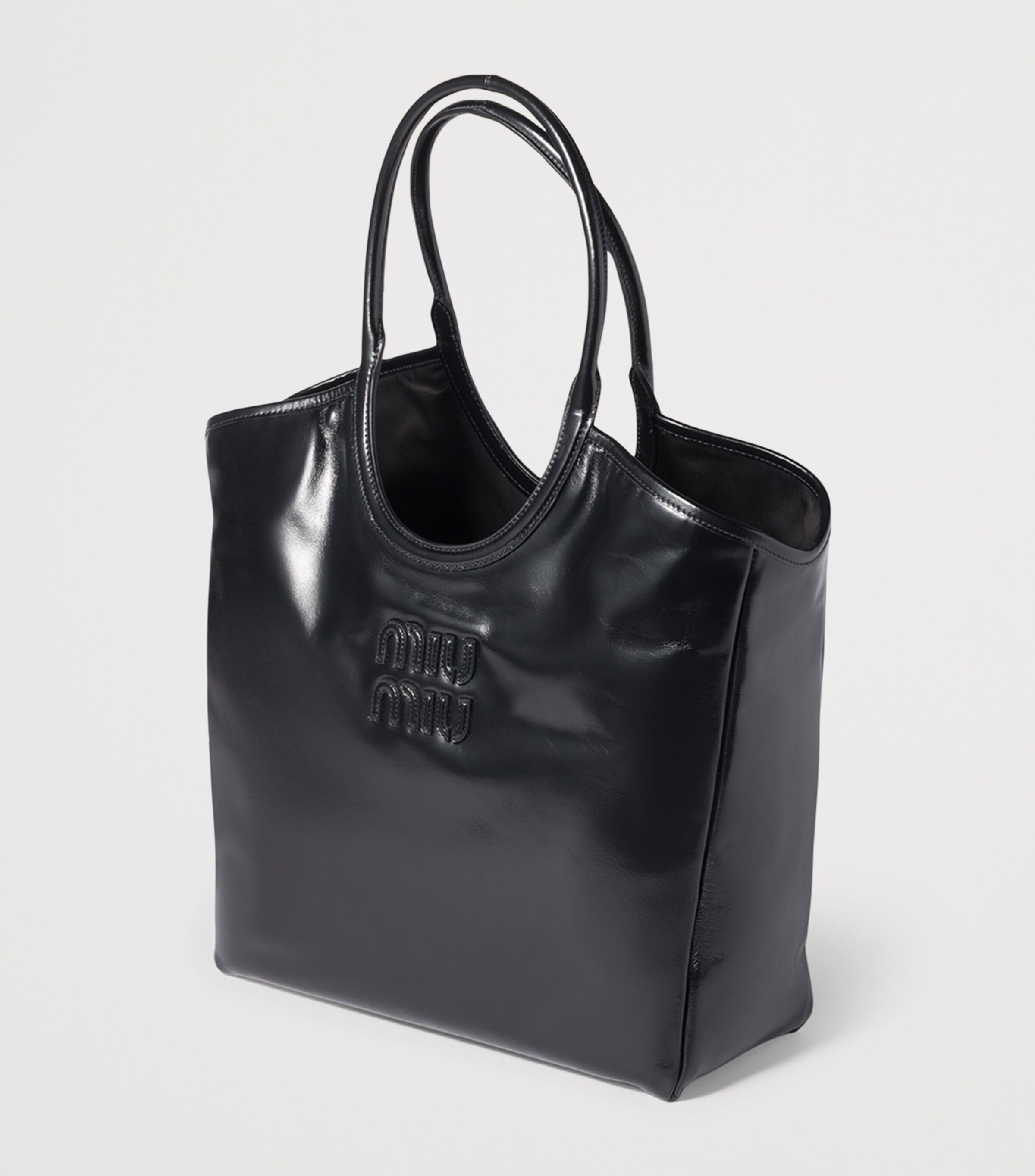 Leather Ivy Top-Handle Bag F0002 Image 3