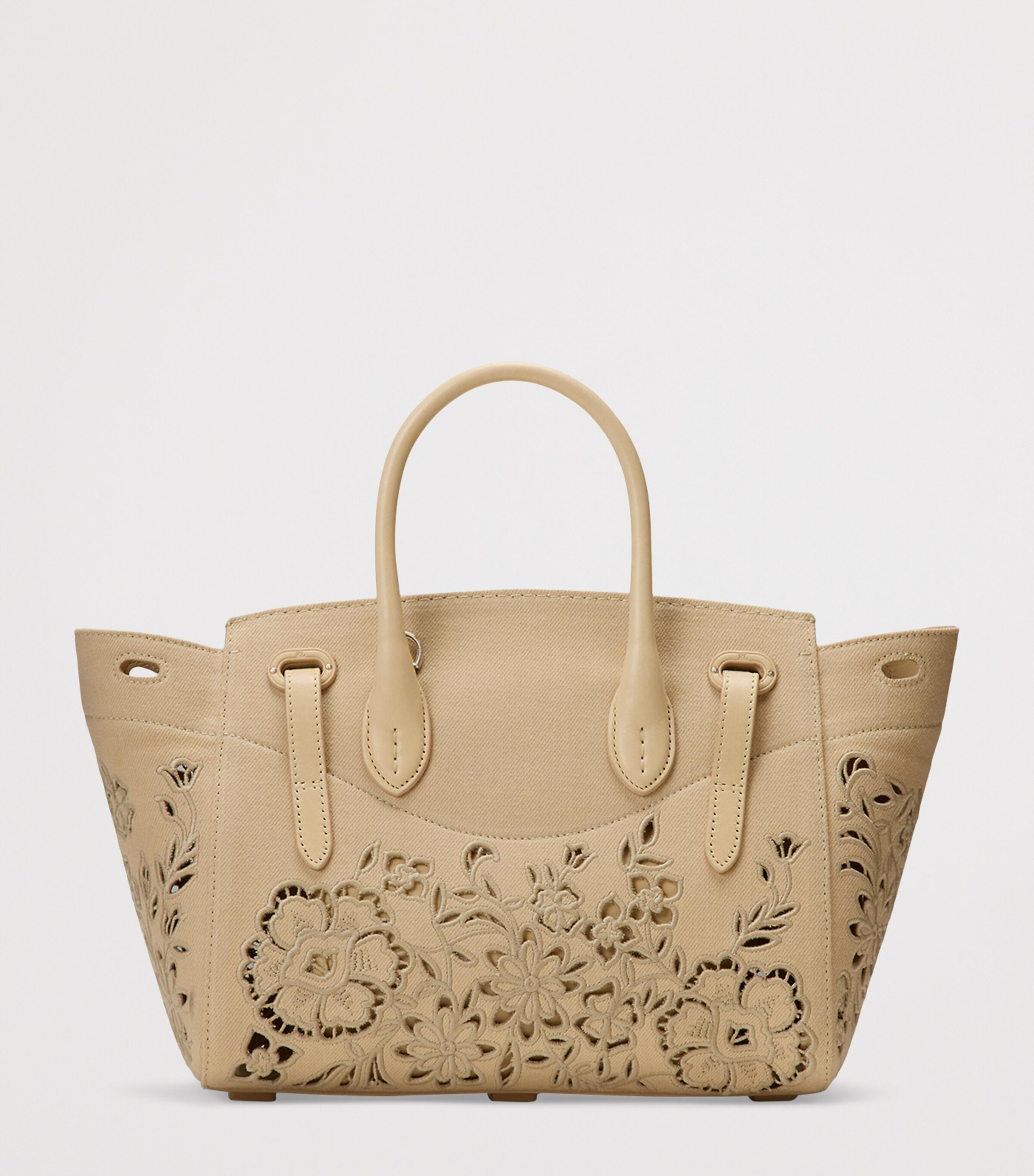 Canvas Soft Ricky 27 Top-Handle Bag LIGHT SAND Image 3