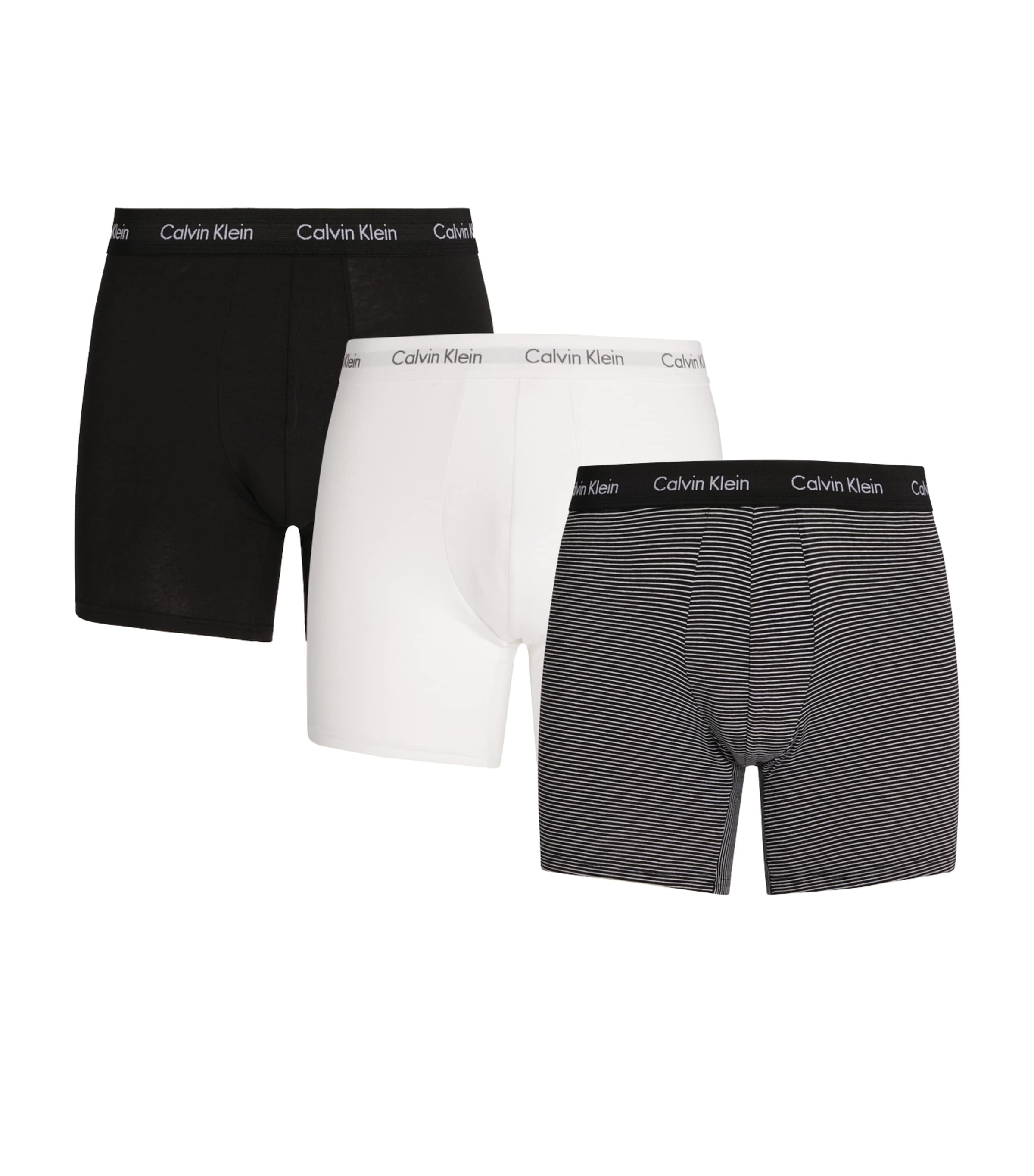 Calvin Klein Cotton Stretch Trunks (Pack Of 3) | Men Clothing | Socks & Underwear | Boxers & Briefs | Designers | Calvin Klein