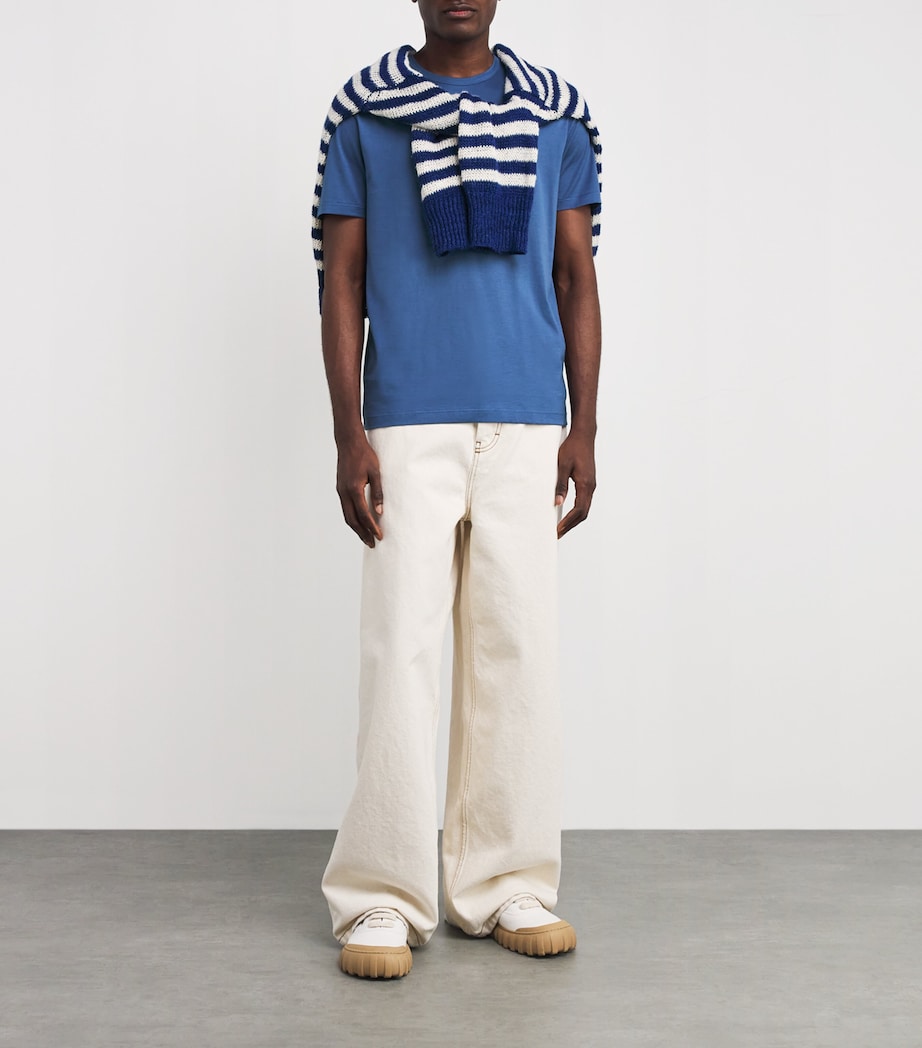 Supima Cotton Classic T-Shirt BUWC-SOFT DENIM Image 2