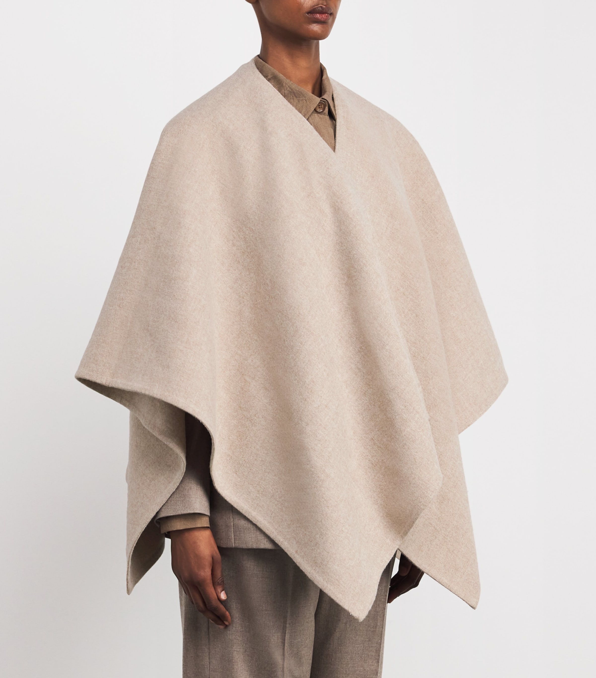 Cashmere Scarf BEIGE Image 3