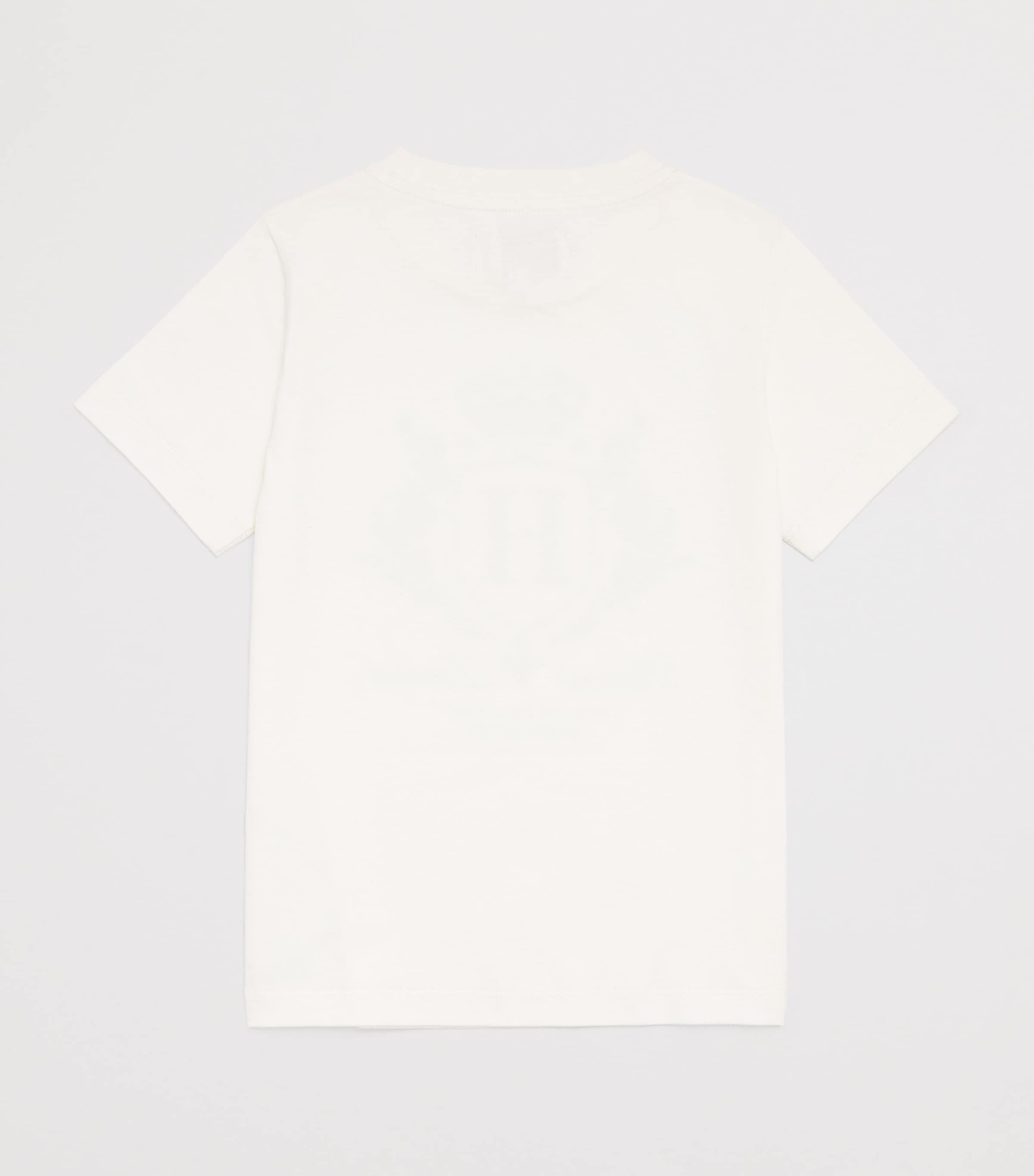 Cotton Logo T-Shirt (2-8 Years) IVORY Image 2