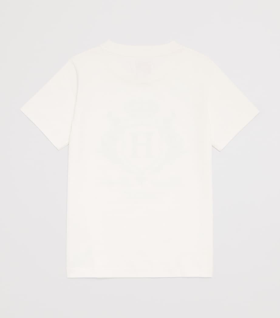 Cotton Logo T-Shirt (2-8 Years) IVORY Image 2