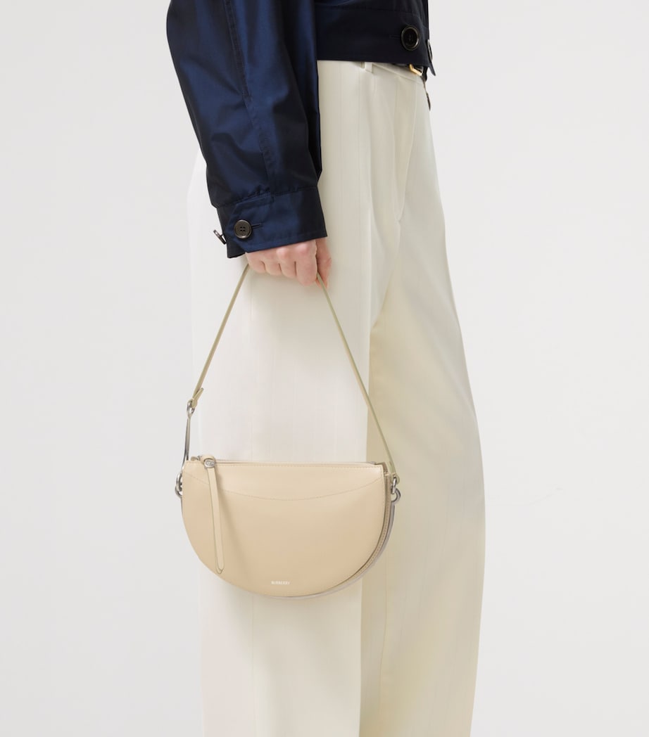 Burberry Small Bridle Saddle Bag Camomile Yellow Image 2