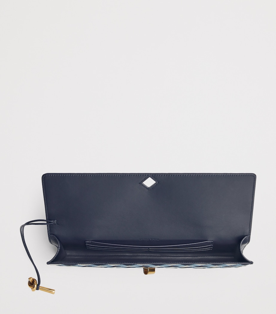 Leather Andiamo Clutch Bag 4154 Image 4