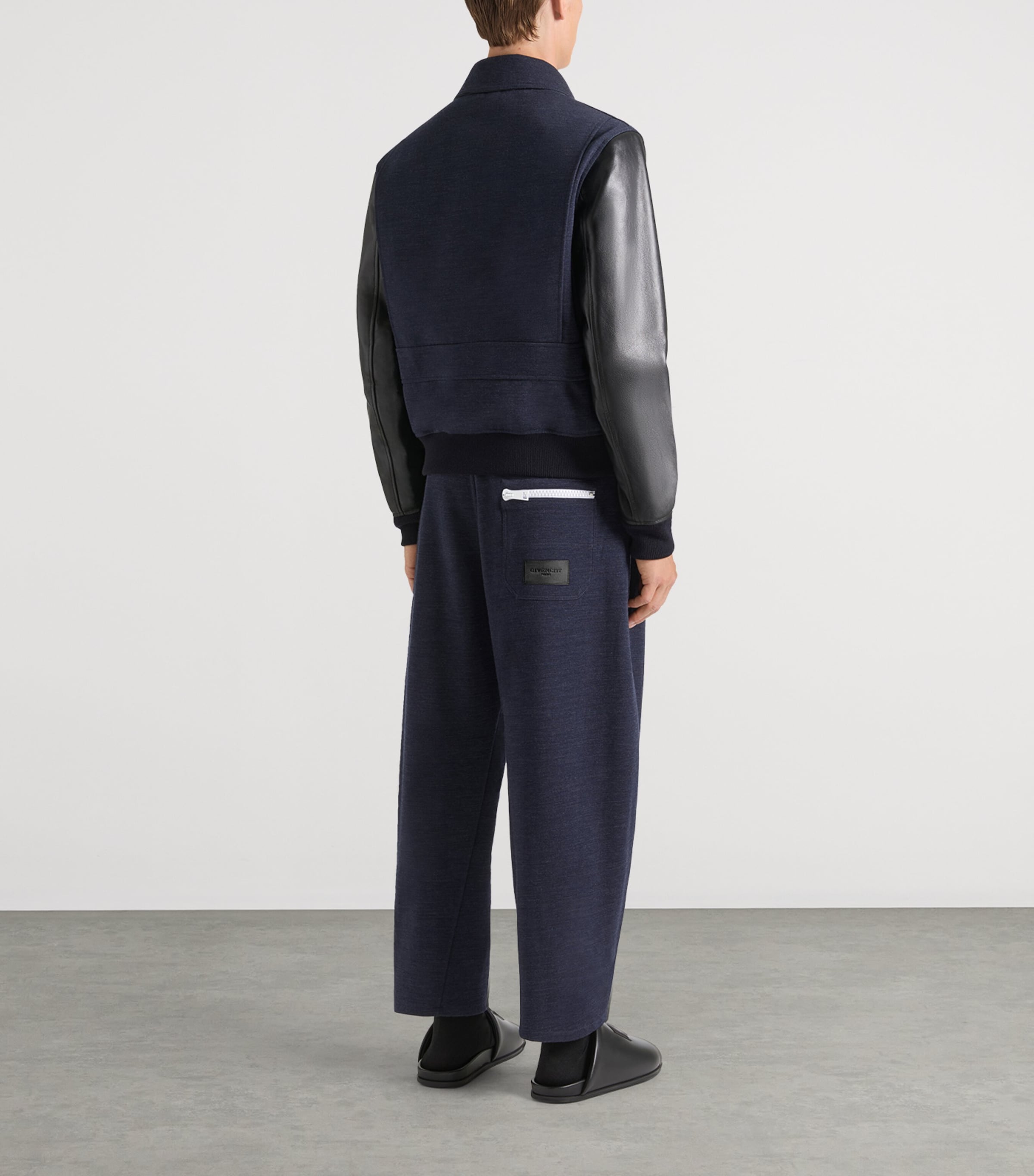 Wool-Blend Sweatpants DARK NAVY Image 3