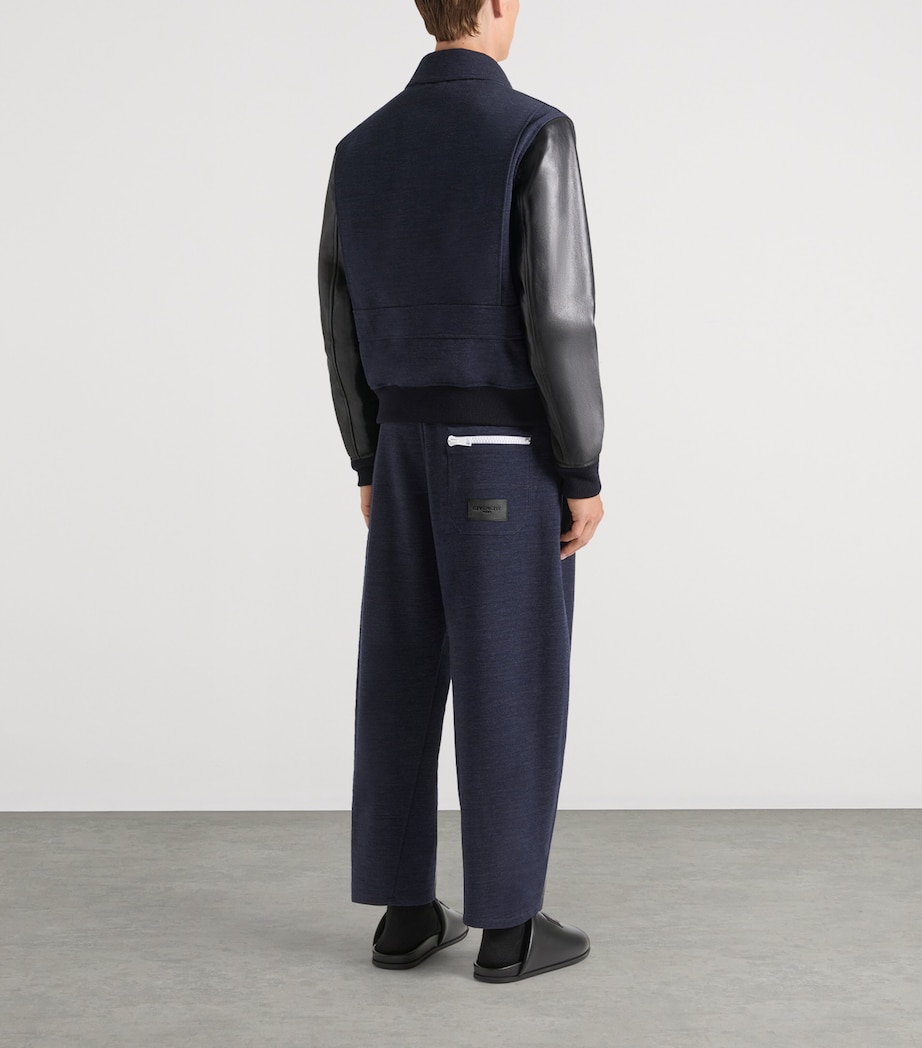 Wool-Blend Sweatpants DARK NAVY Image 3